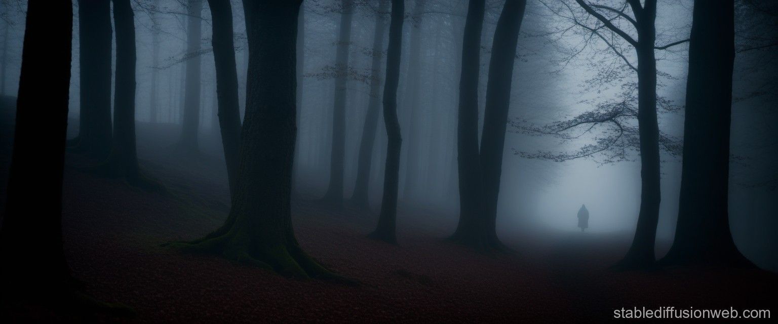1536x640 Gregorian Chants in Dark Ambient Music. Stable Diffusion Online