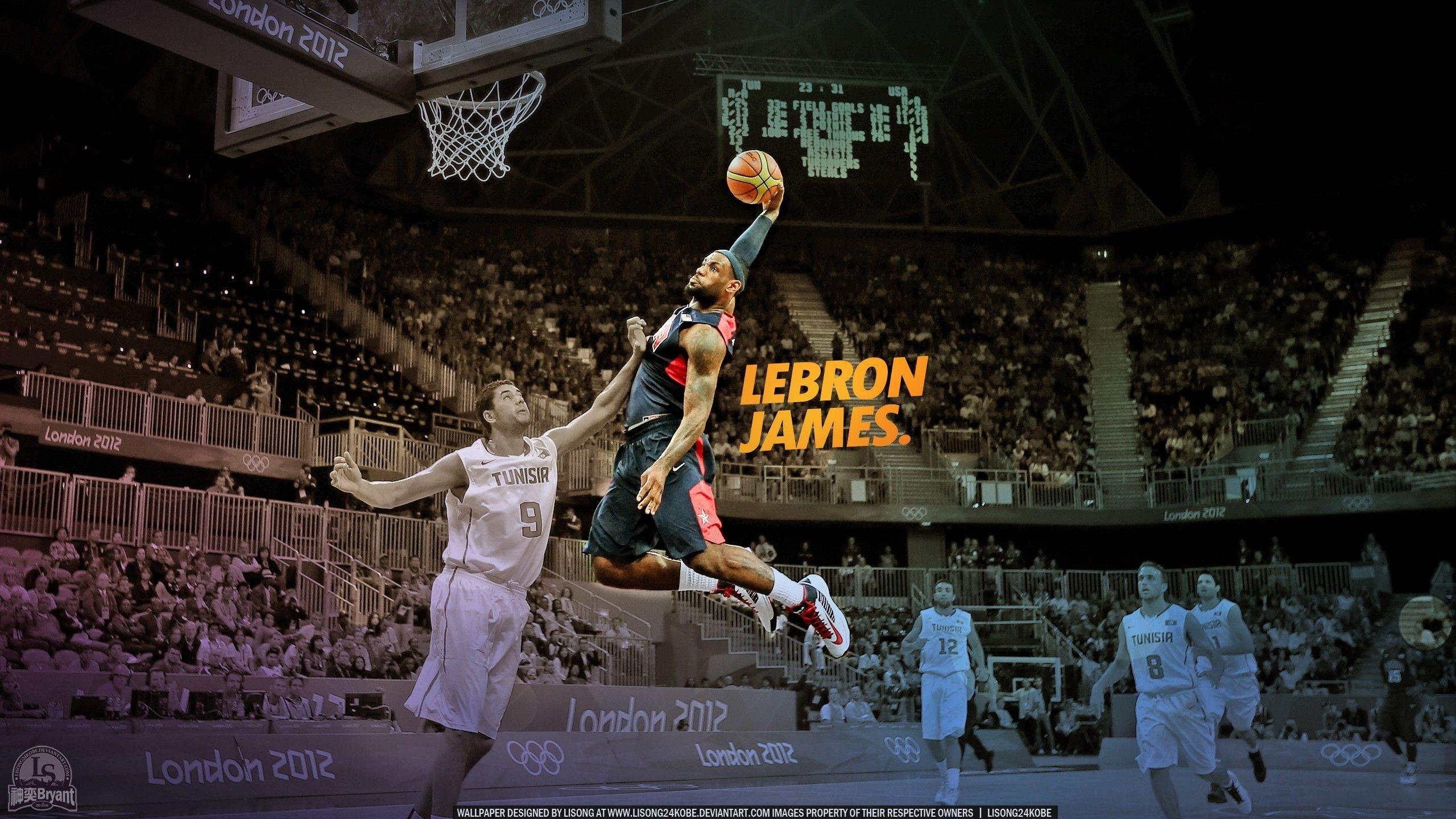 2560x1440 Lebron James Wallpaper Dunk