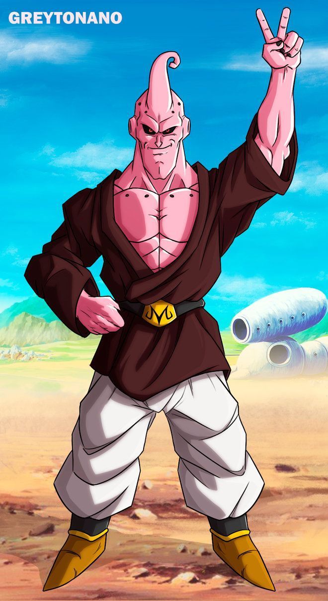 660x1209 Majin Boo + Mr.Satan