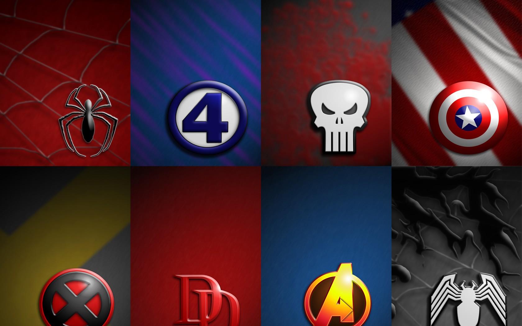 1680x1050 Marvel Weapons Wallpaper
