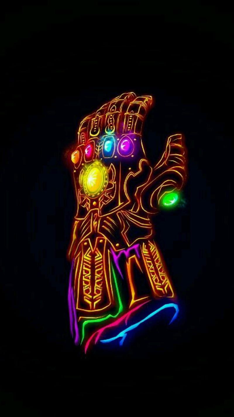 800x1422 Infinity gauntlet, infinity war, marvel, weapon, HD phone wallpaper