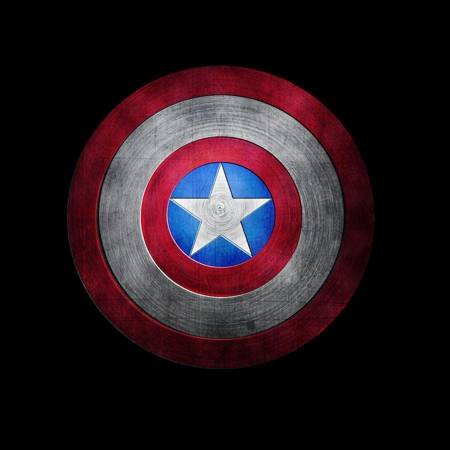 900x900 Captain America Vibranium Shield Wallpaper