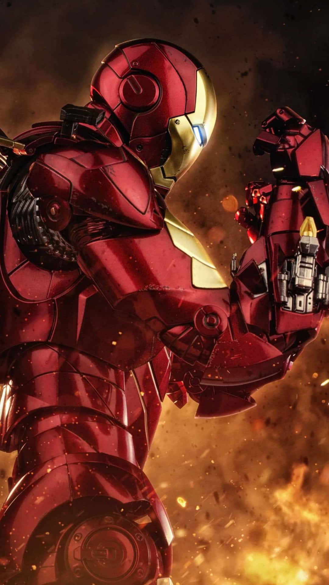 1080x1920 Download High Tech Launcher From Iron Man's Arsenal Wallpaper