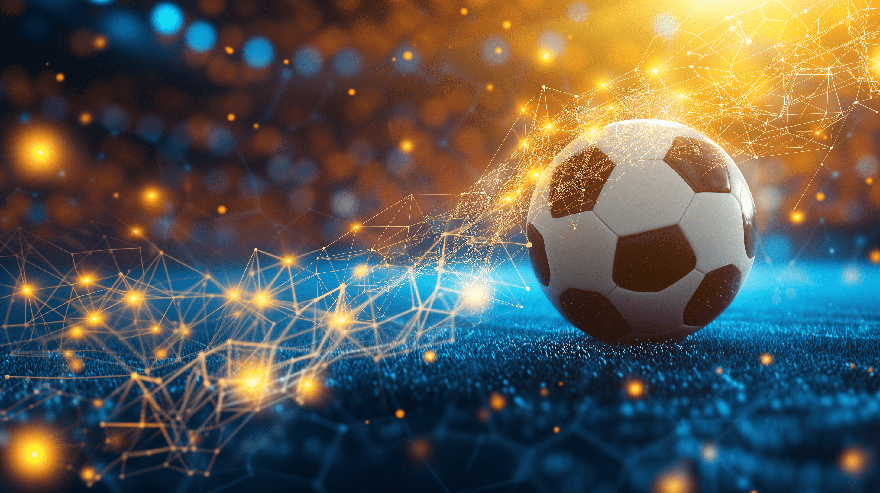 2912x1632 Futuristic Soccer Ball HD Wallpaper Digital Art Background