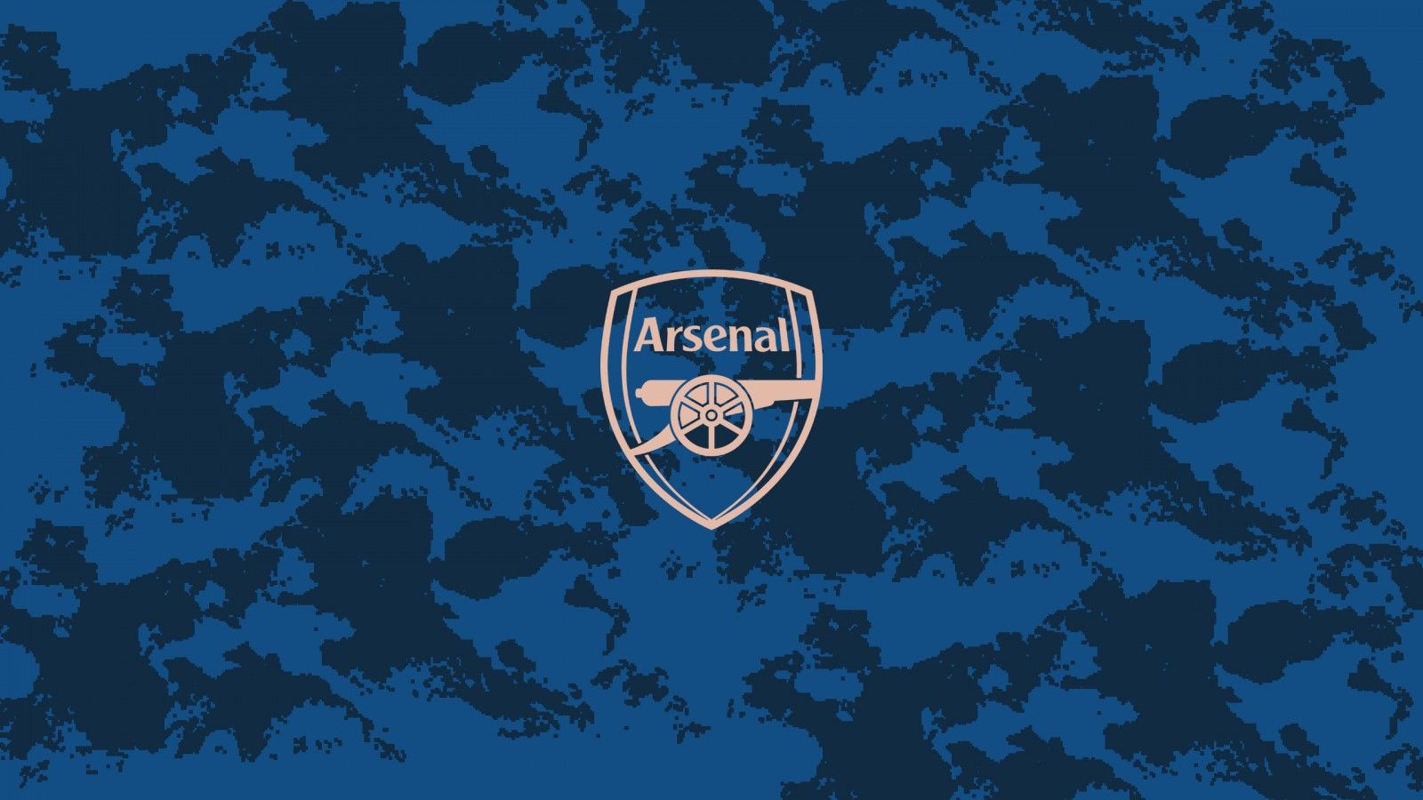 1600x900 Crest Emblem Logo Soccer Symbol Blue Background HD Arsenal F.C Wallpaper