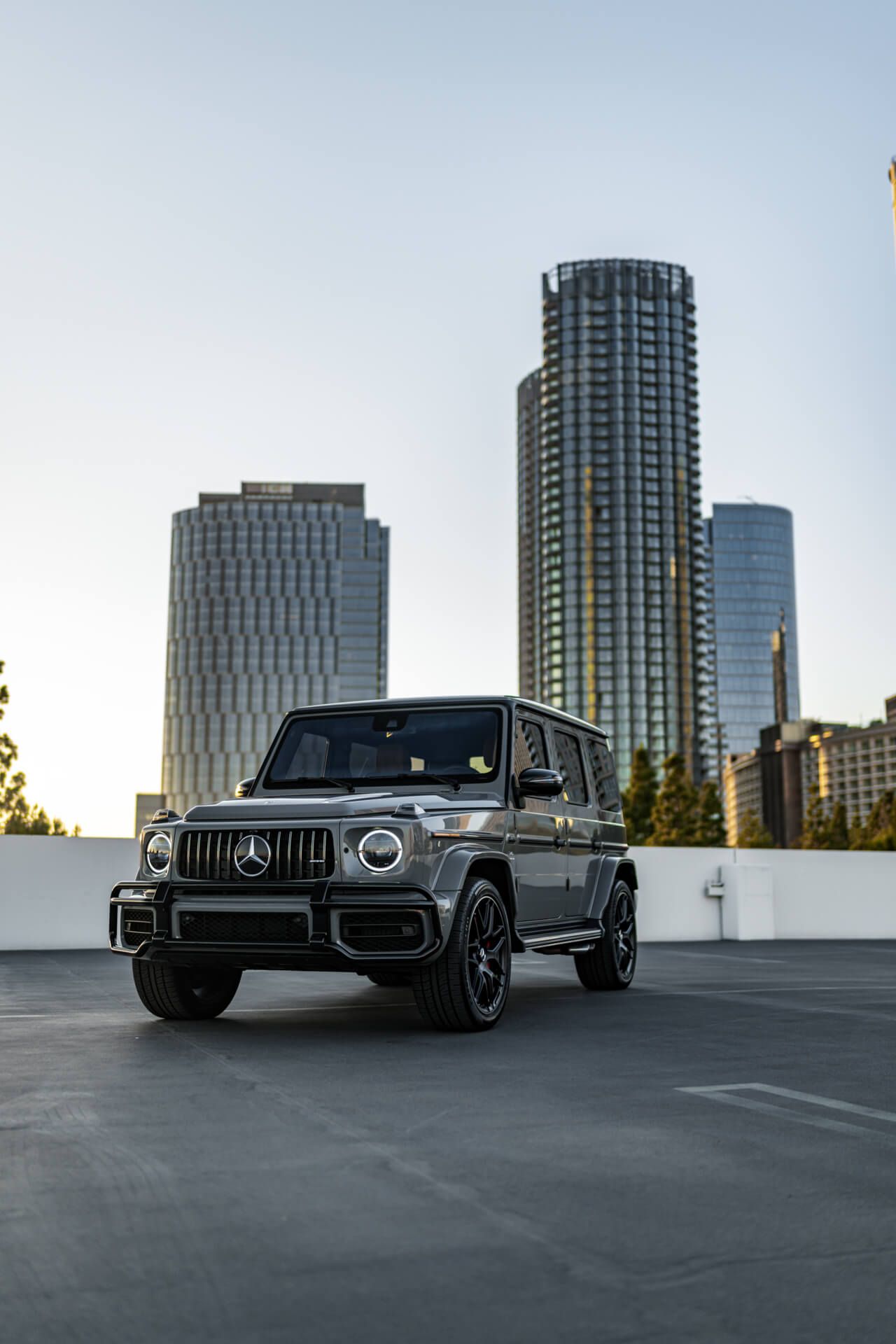 1280x1920 Mercedes AMG G63 Gray Rental in Los Angeles H Group