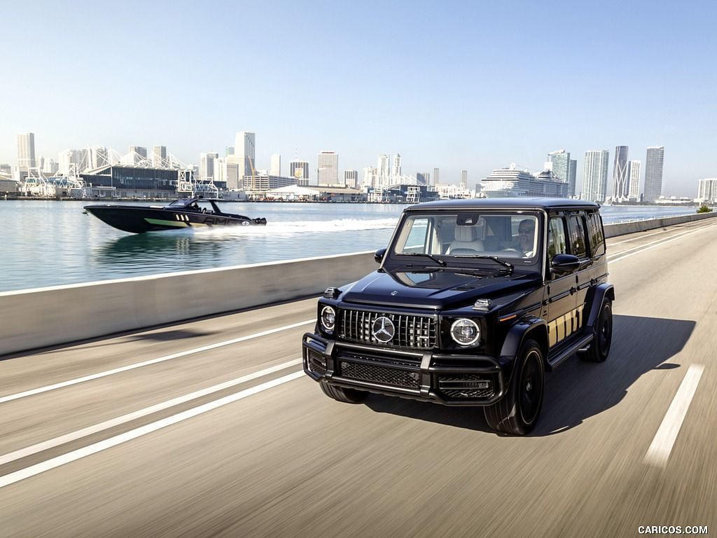 1024x768 Mercedes AMG G 63 Cigarette Edition