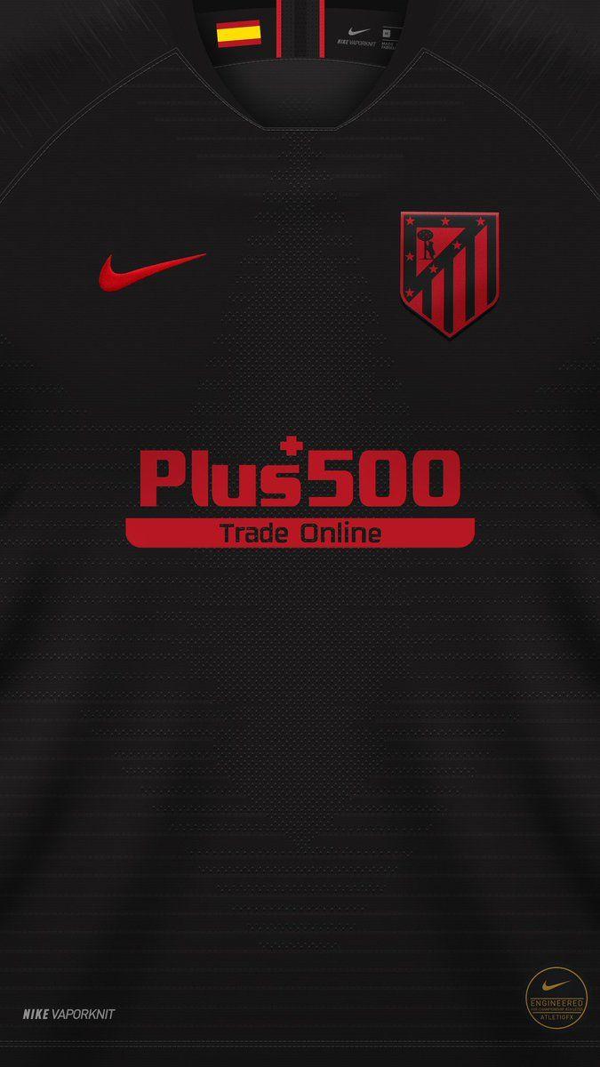 675x1200 AtletiGFX 2019 20 Away Jersey Wallpaper