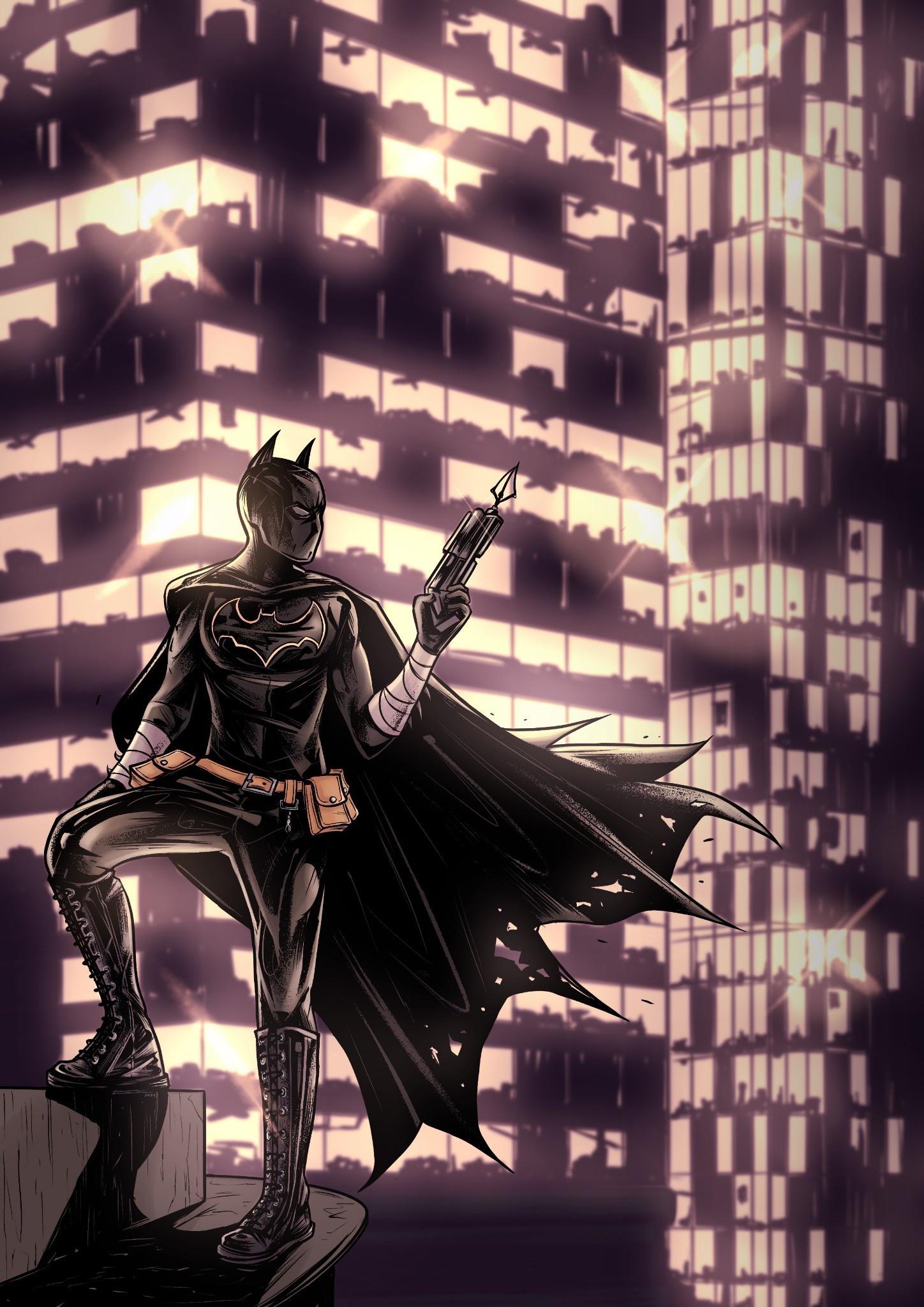 1448x2048 Fan Art Happy birthday, Cassandra Cain! (art by Jasavrts)