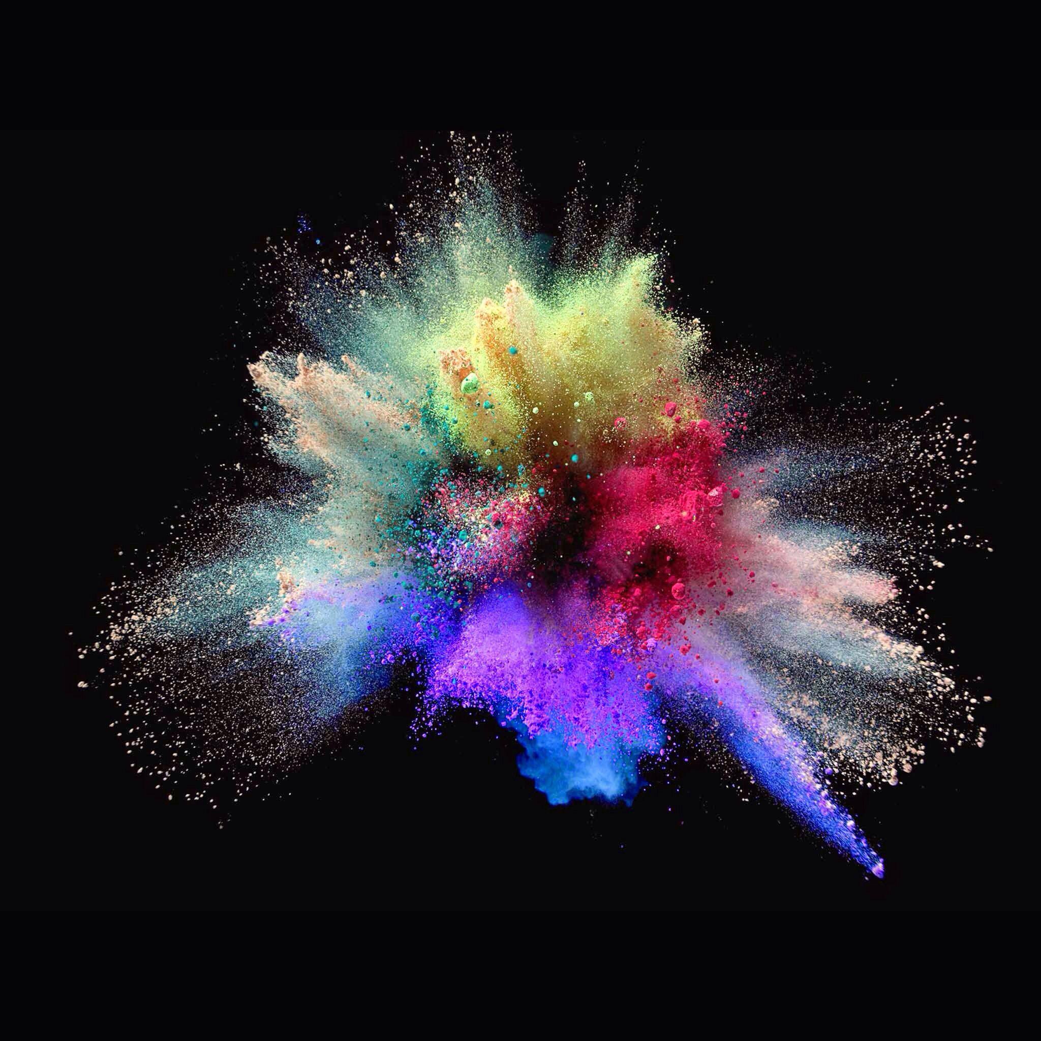 2048x2048 Color Explosion hình nền