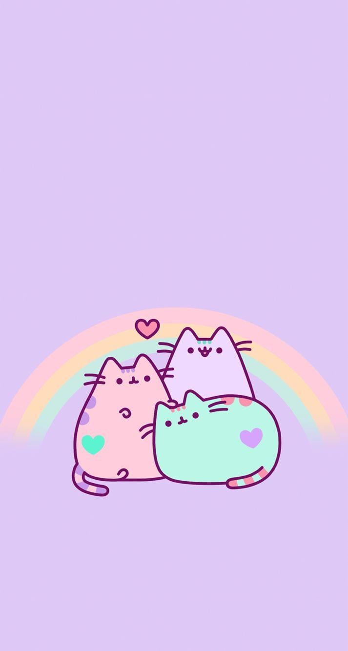 pastel pusheen