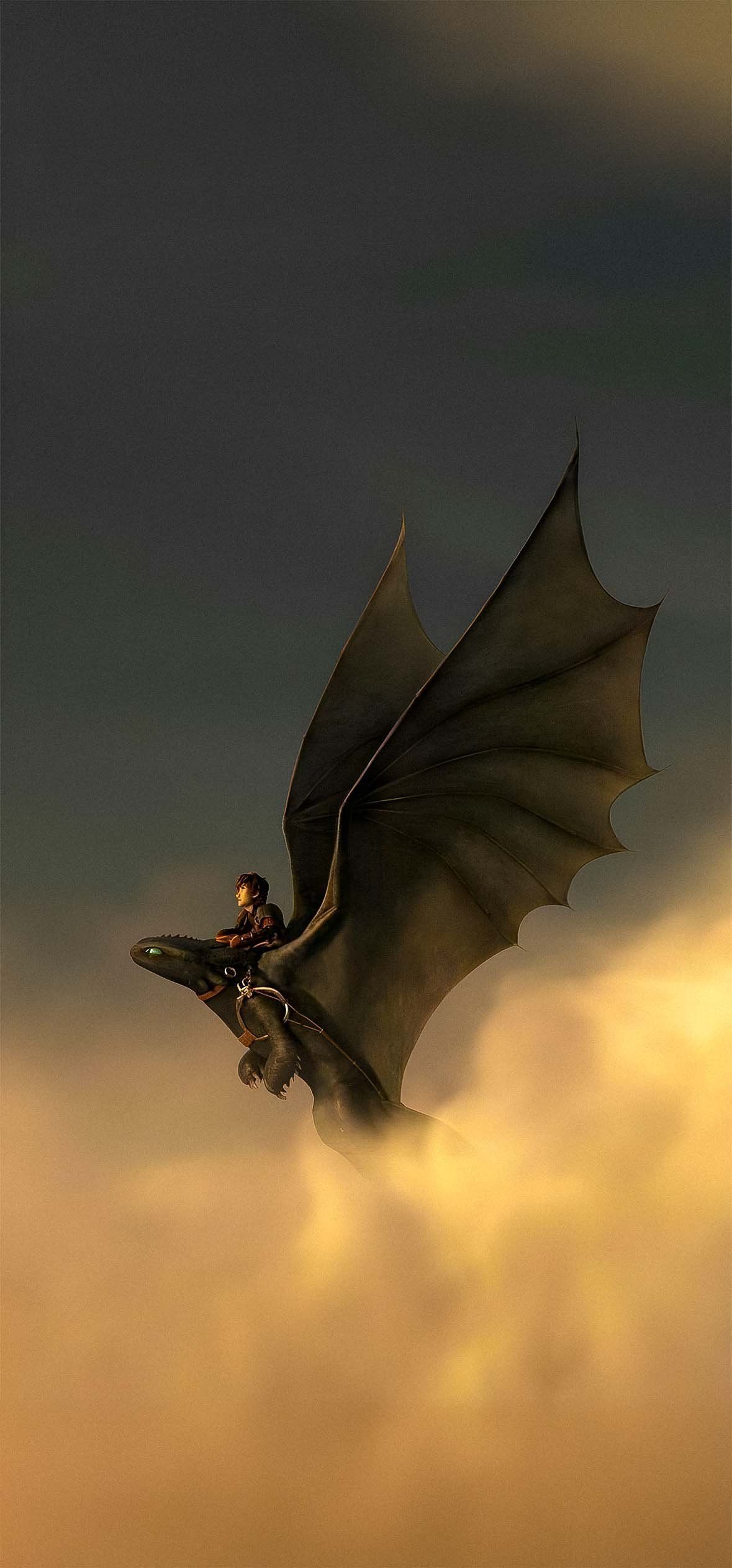 1179x2526 How to Train Your Dragon Wallpaper 4k