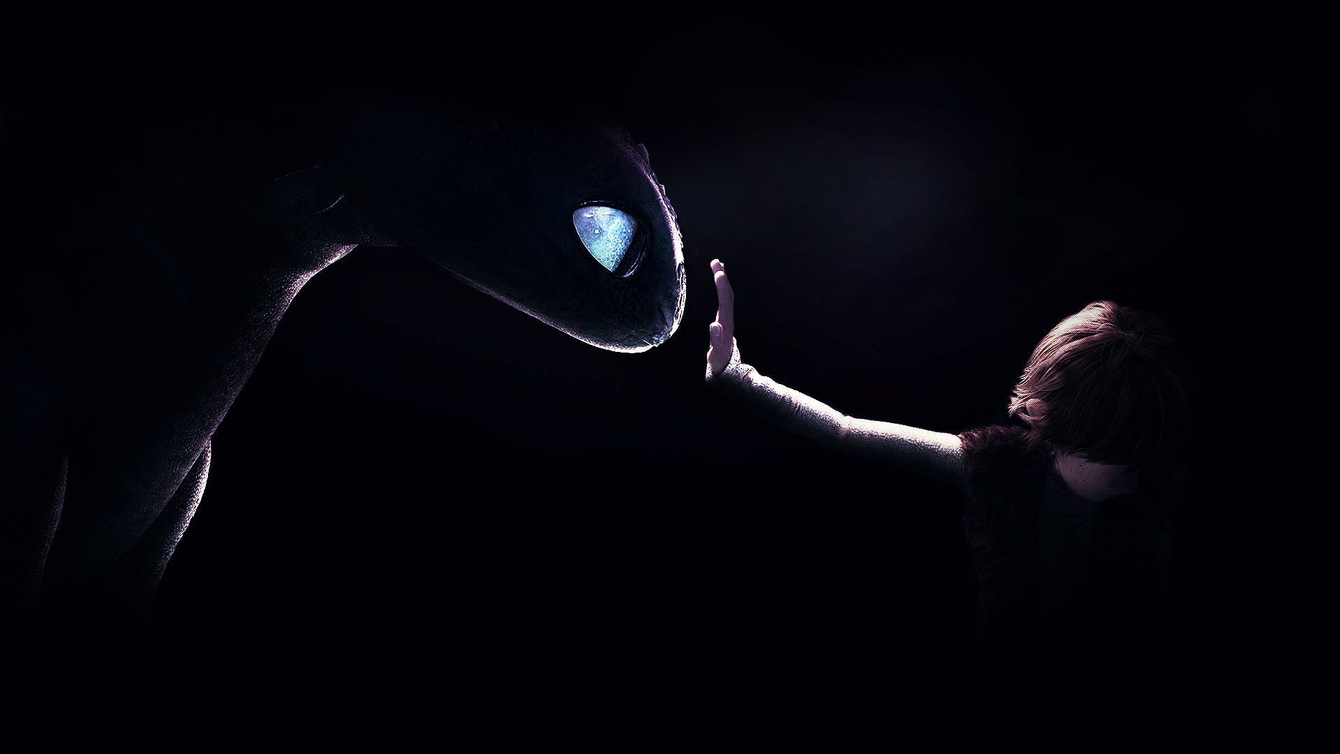 1920x1080 Toothless Desktop Wallpaper