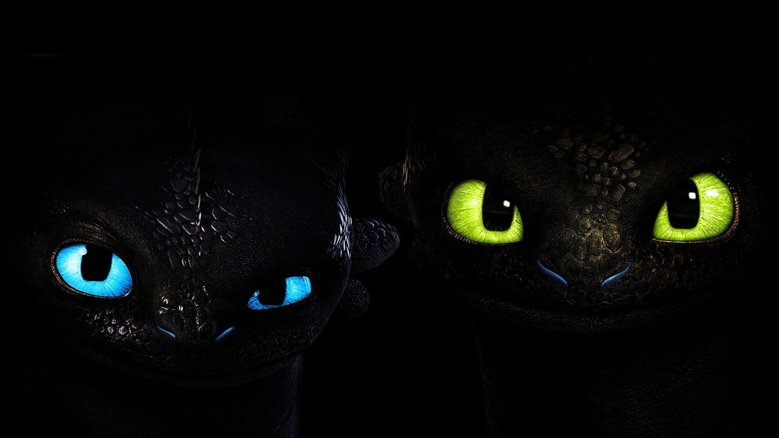 1600x900 Toothless and Light Fury Dark Wallpaper 43143