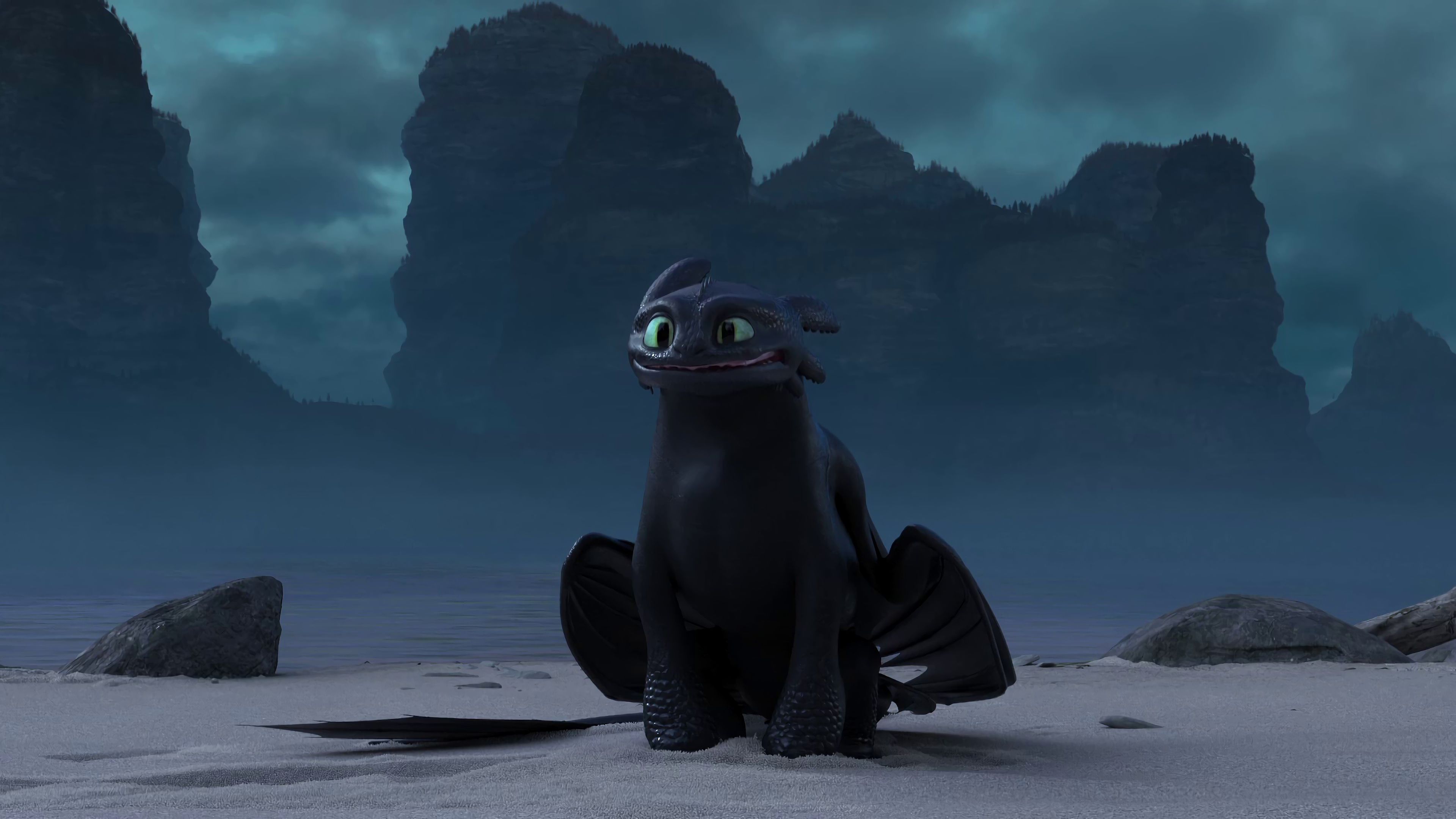 3840x2160 Toothless 4k Wallpaper