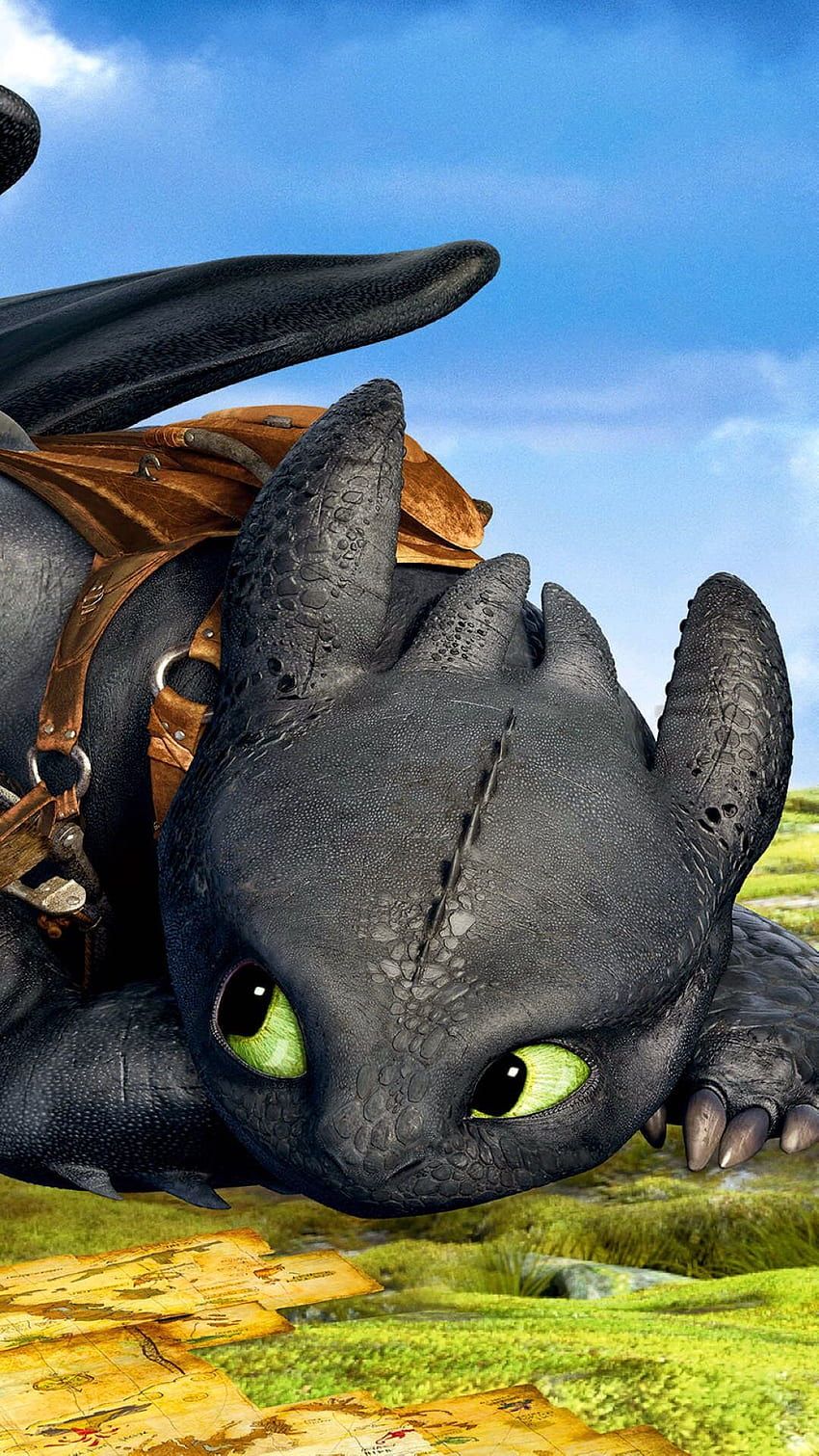 850x1511 IPhone Toothless -, Toothless Dragon HD phone wallpaper