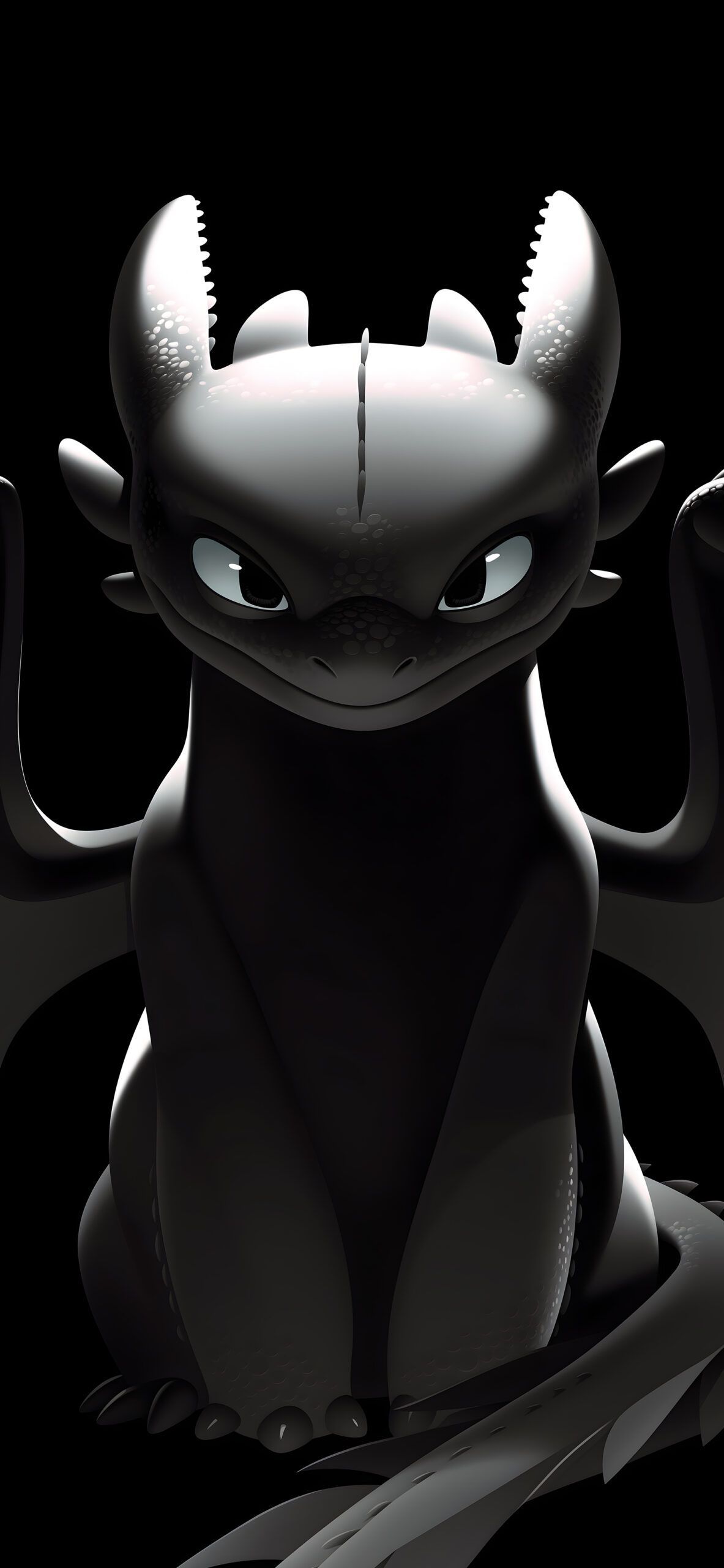 1183x2560 Night Fury Toothless Dragon Wallpaper Free Wallpaper