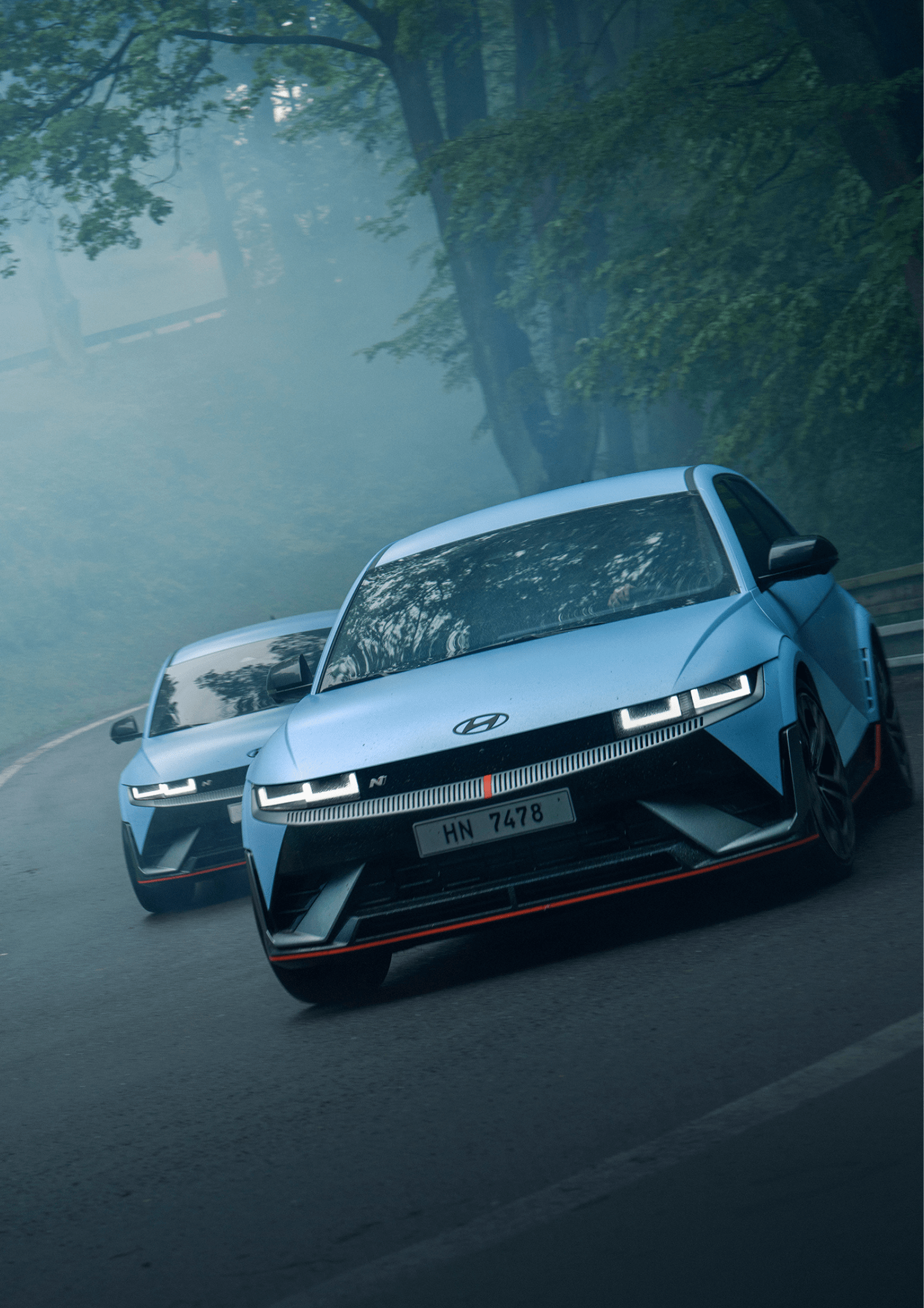 1587x2245 Hyundai's Fastest Electric Car Ioniq 5 N In Stunning HD Image