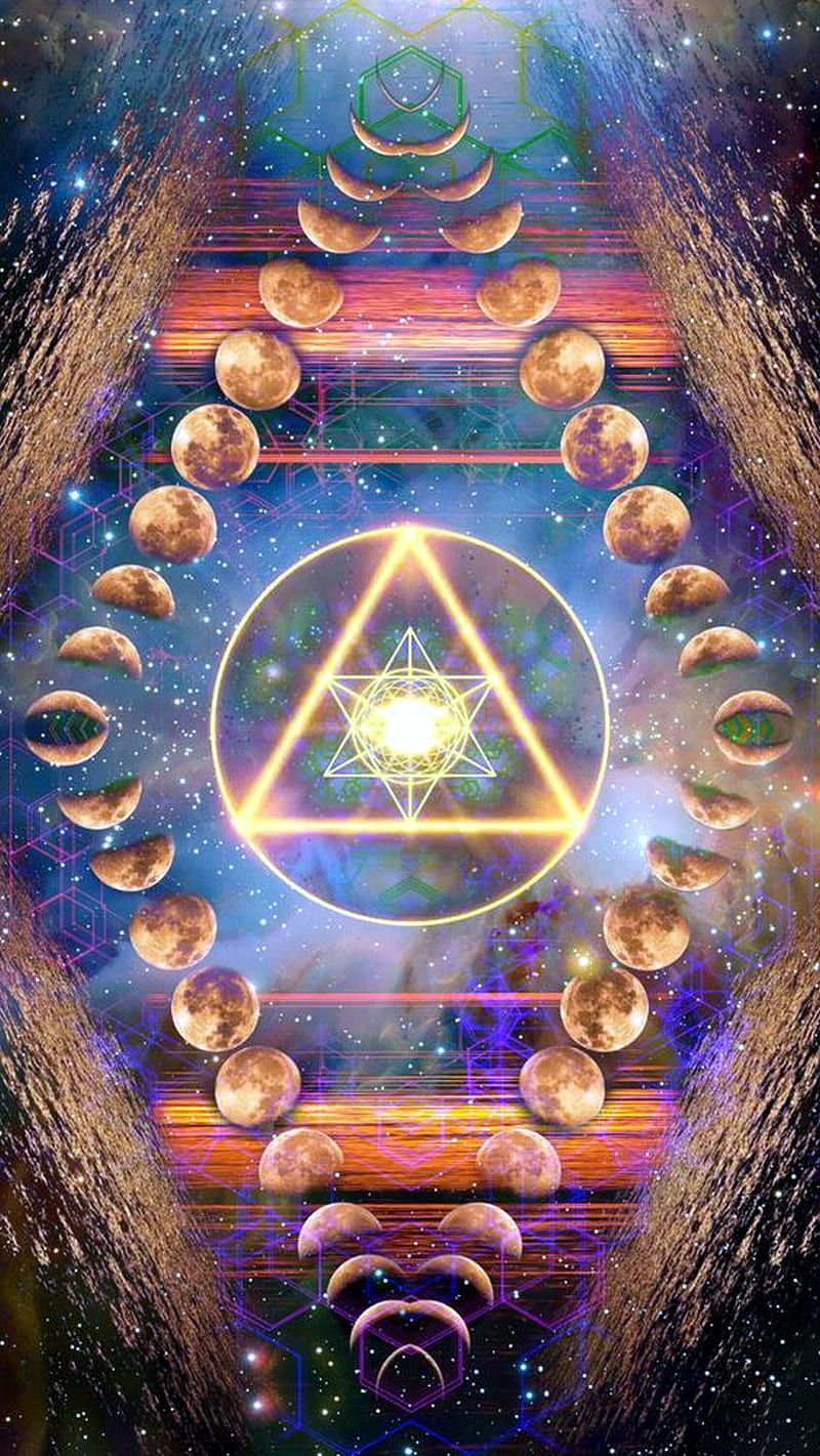 800x1421 Spiritual Healing, space, moons, energy, comets, planets, HD phone wallpaper
