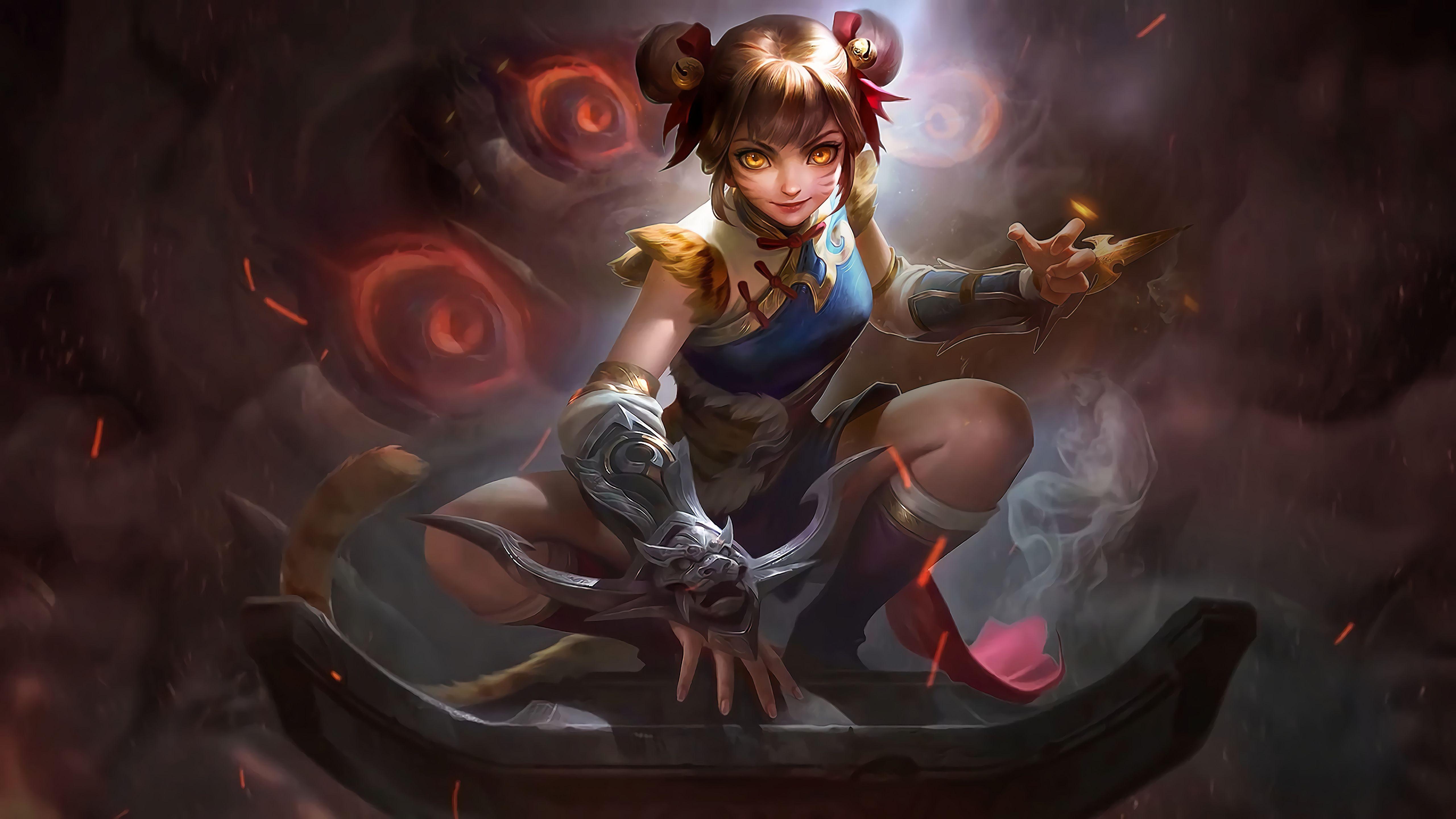 5120x2880 Wanwan Mobile Legends 5K Wallpaper, HD Games 4K