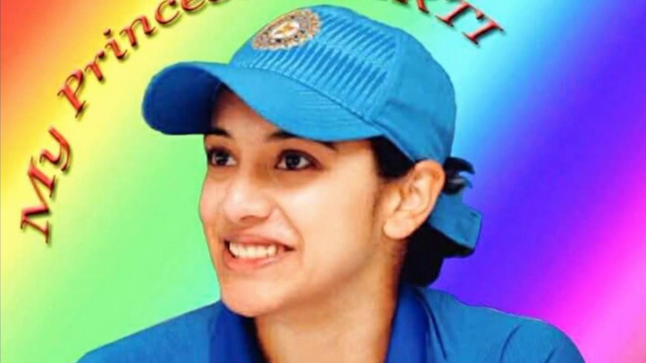 1280x720 Smriti Mandhana Desktop HD Wallpaper