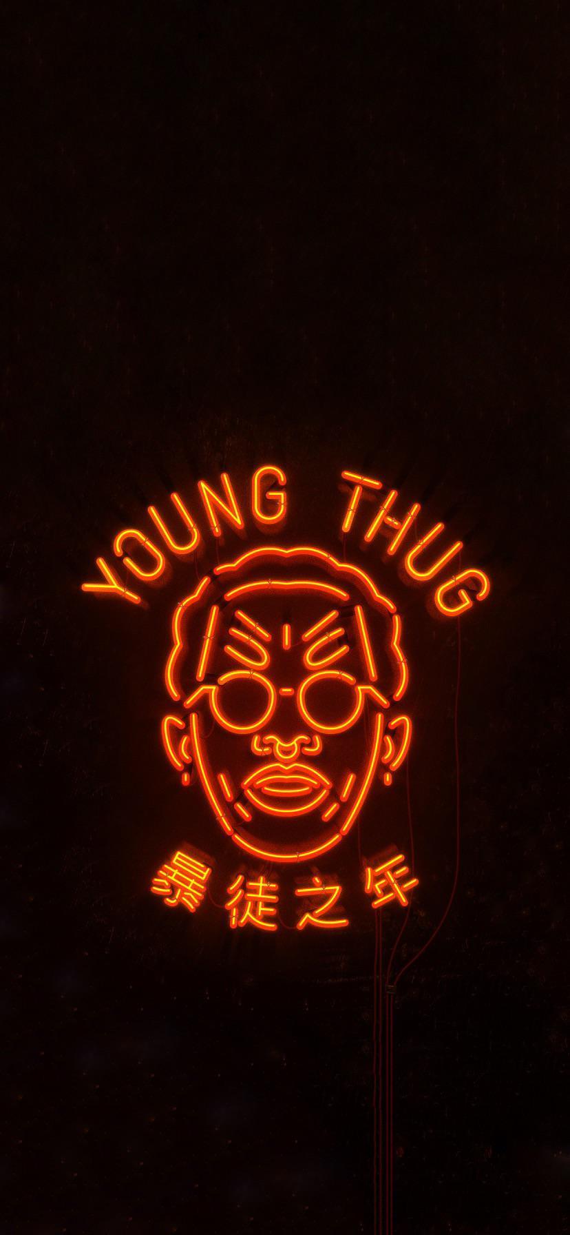 828x1792 Young Thug So Much Fun Wallpaper