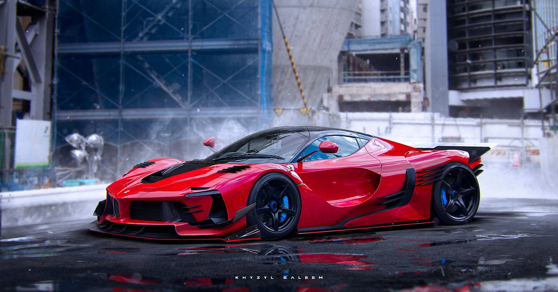 1900x995 Ferrari FXX K Wallpaper
