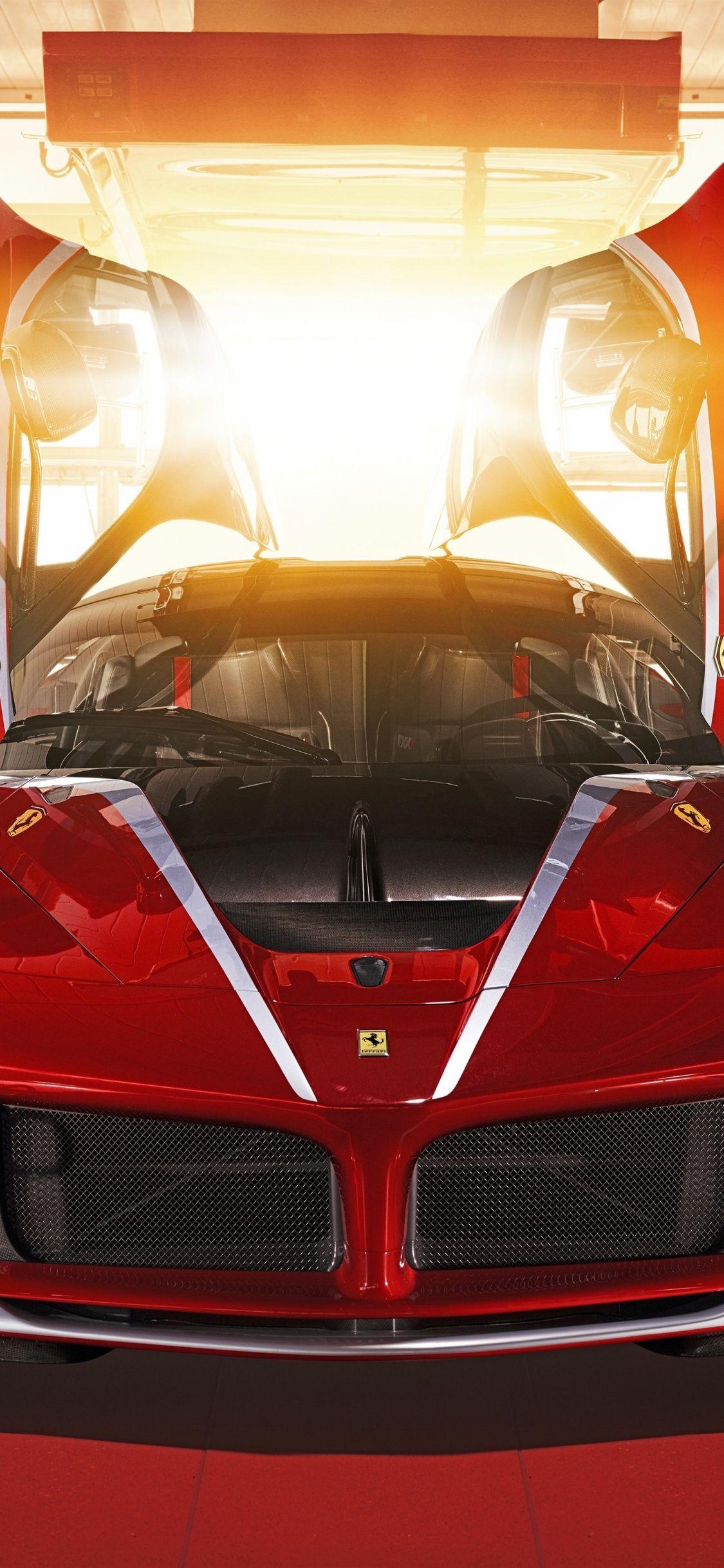 1125x2436 Download 1125x2436 Wallpaper Ferrari Fxx K, Red Supercar, Iphone X