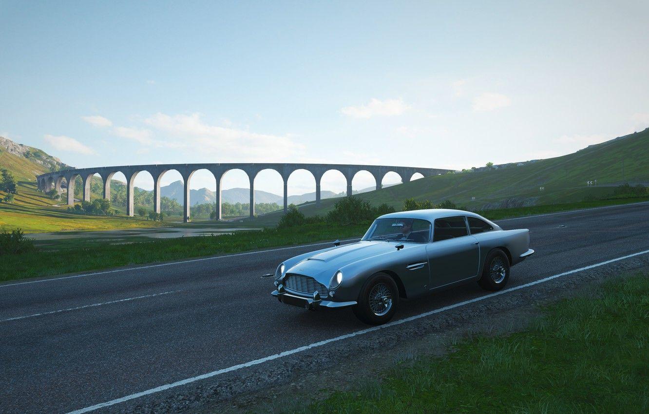 1332x850 Wallpaper aston martin, bond, forza, forza horizon aston martin