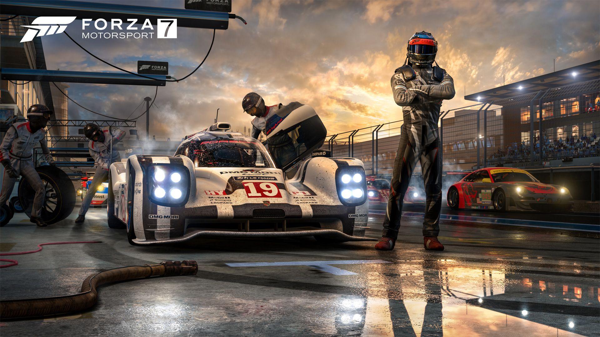 1920x1080 Preparations for the Le Mans 24 Hours race Wallpaper from Forza
