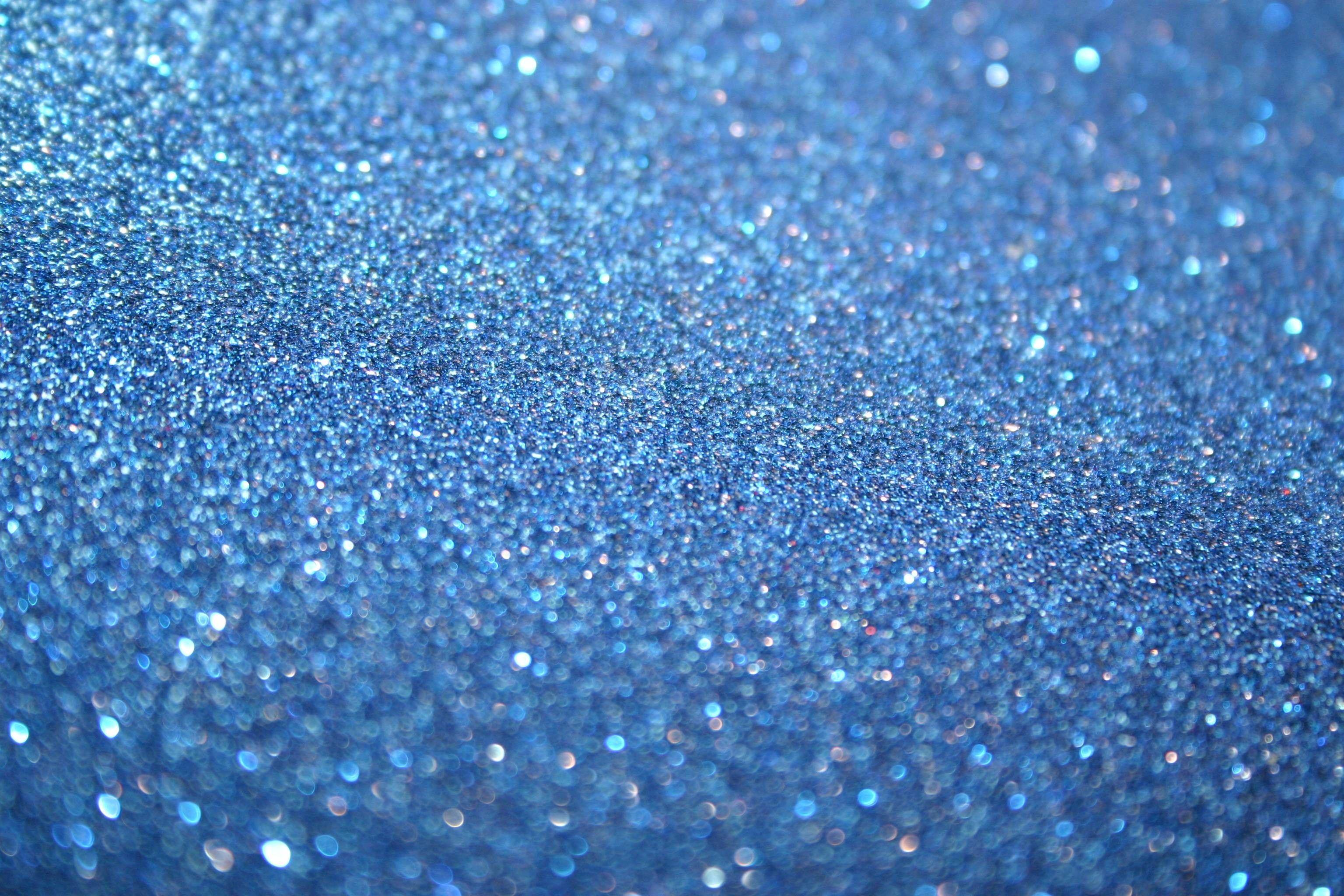 3. Light Blue Glitter Coffin Nails - wide 5