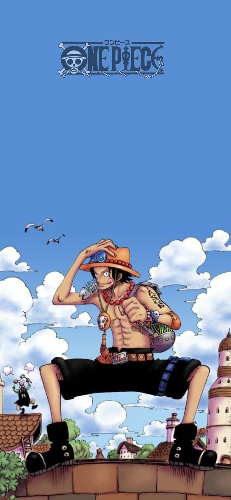 800x1732 Ace, Anime, Manga, One piece, HD phone wallpaper