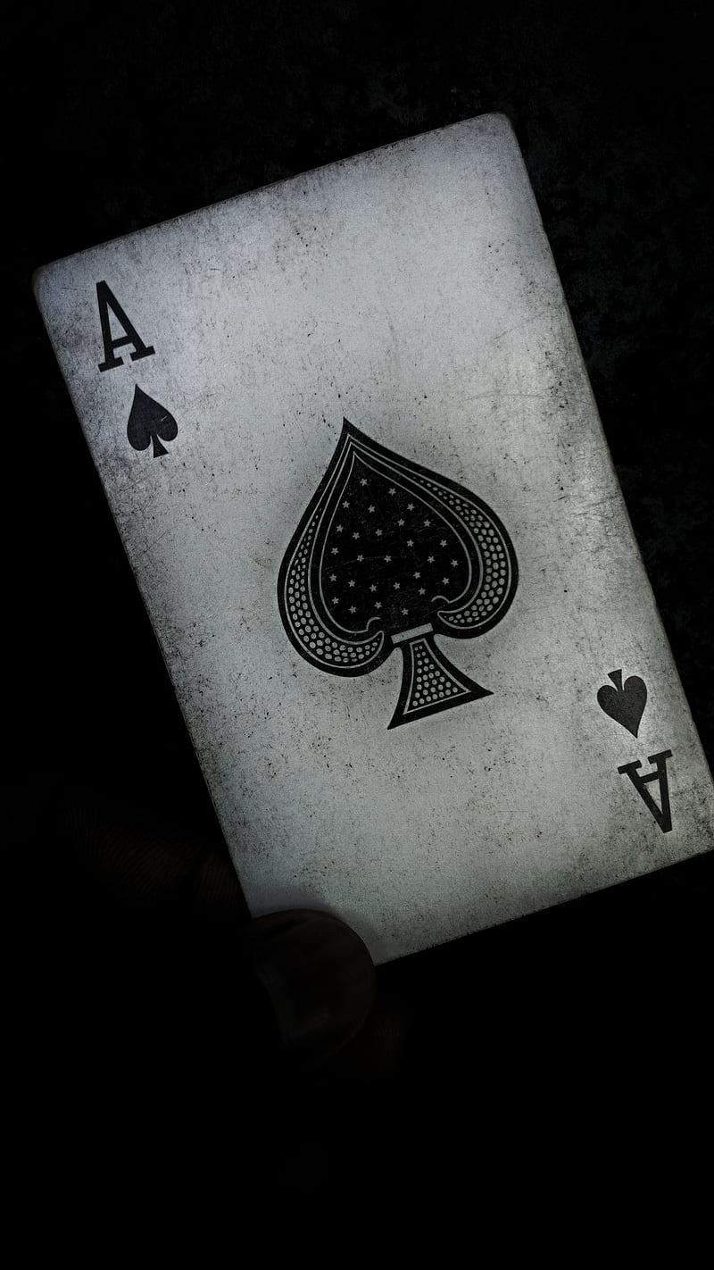 800x1422 Club ace, keren, ponsel, kartu remi, status, Wallpaper ponsel HD