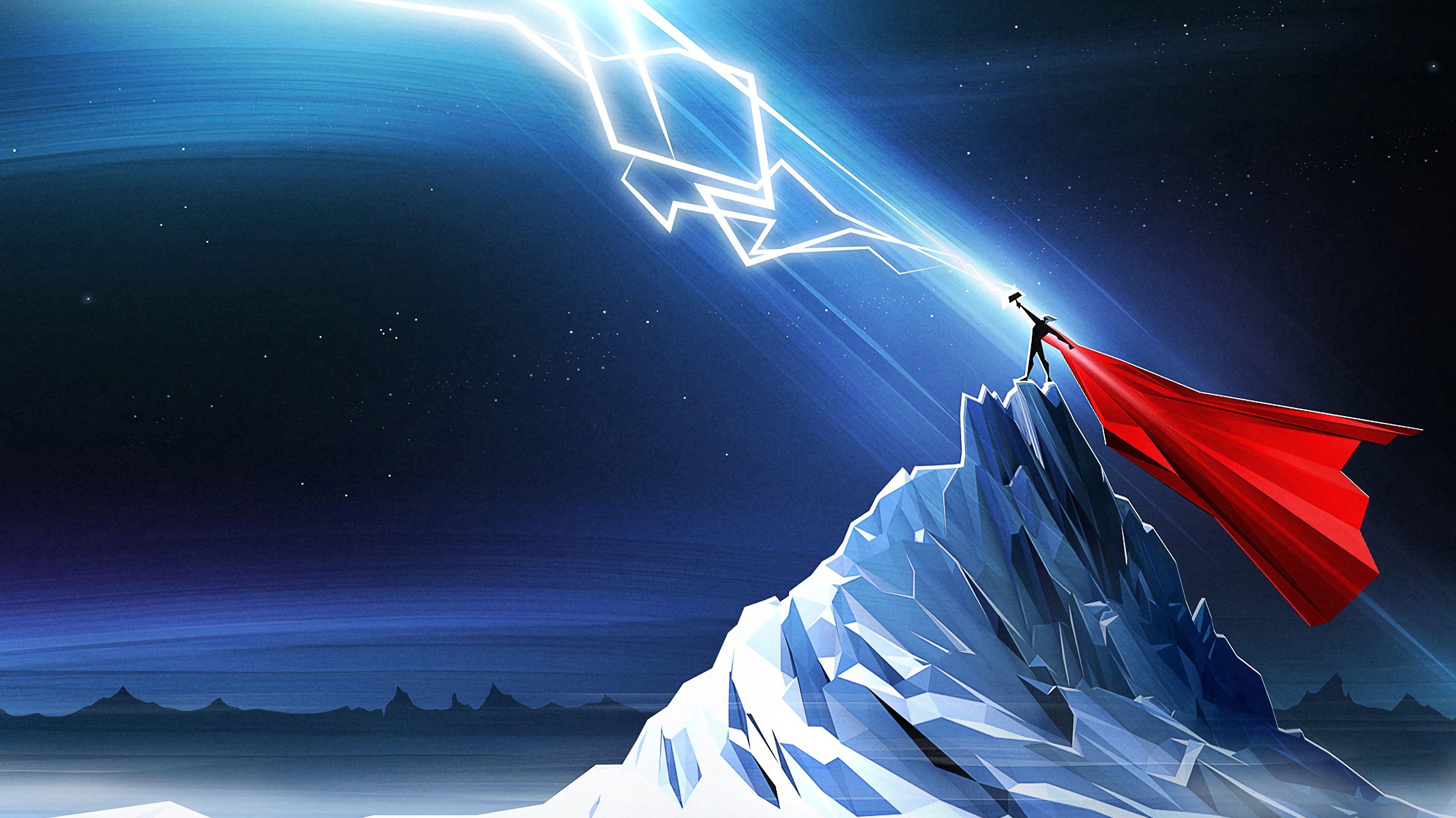3840x2160 Thor Artwork 4K Wallpaper