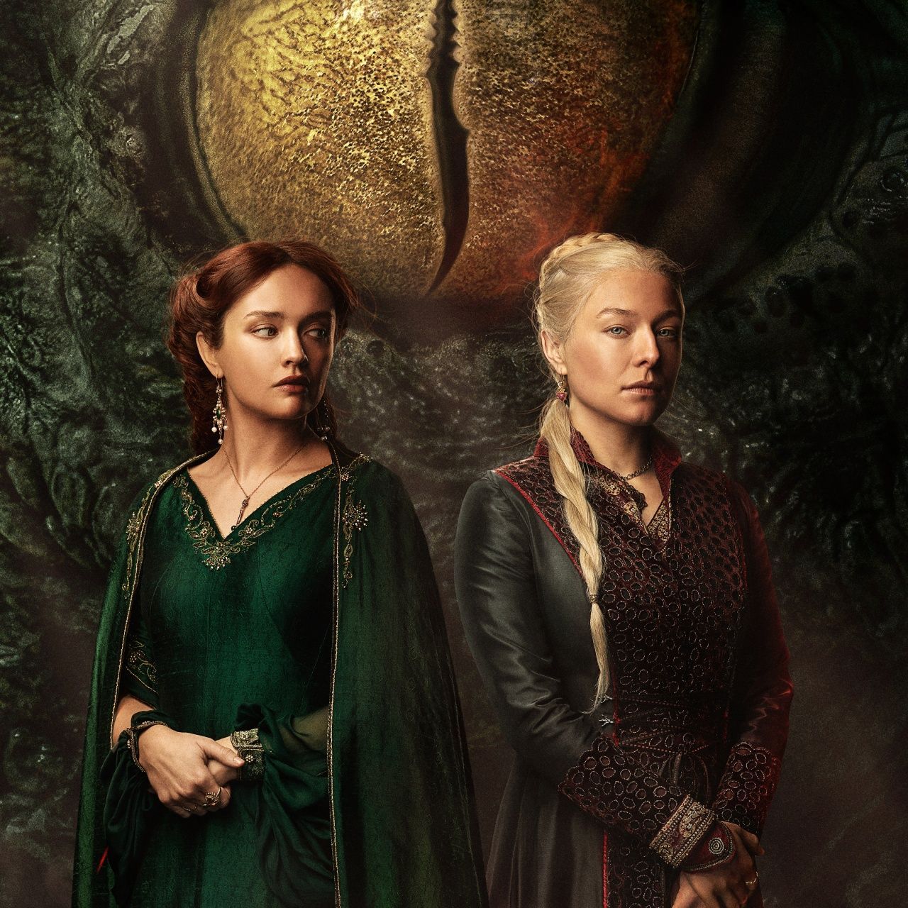 1280x1280 Alicent Hightower Wallpaper 4K, Princess Rhaenyra Targaryen