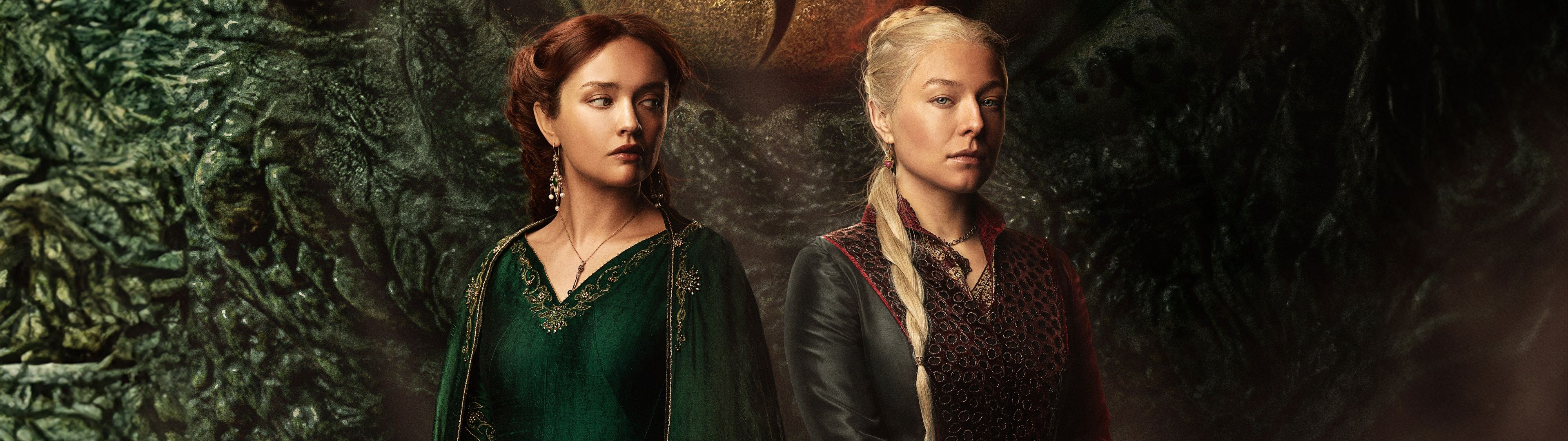 3840x1080 Alicent Hightower Wallpaper 4K, Princess Rhaenyra Targaryen