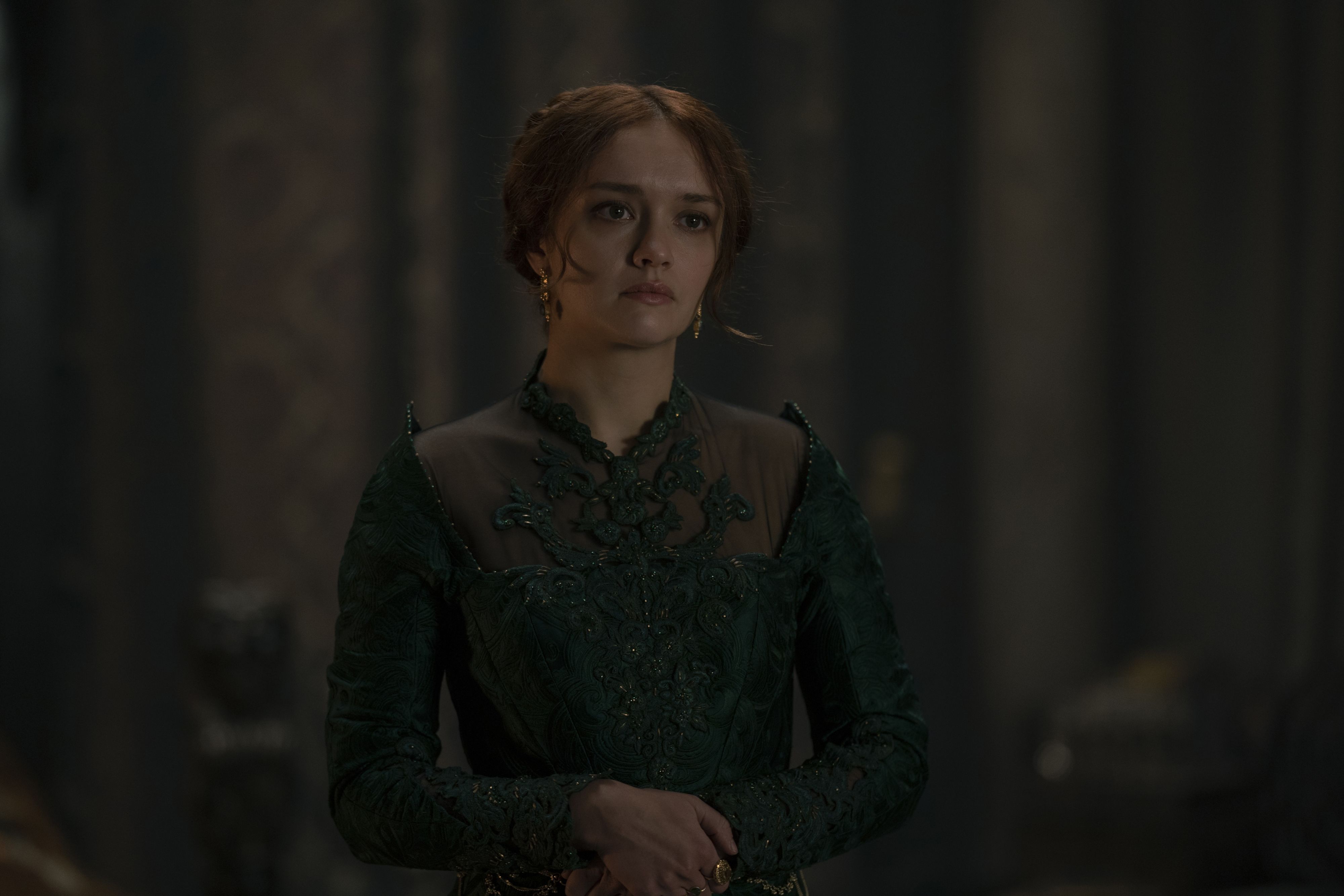 4000x2667 Download Alicent Hightower Olivia Cooke TV Show House Of The Dragon 4k Ultra HD Wallpaper
