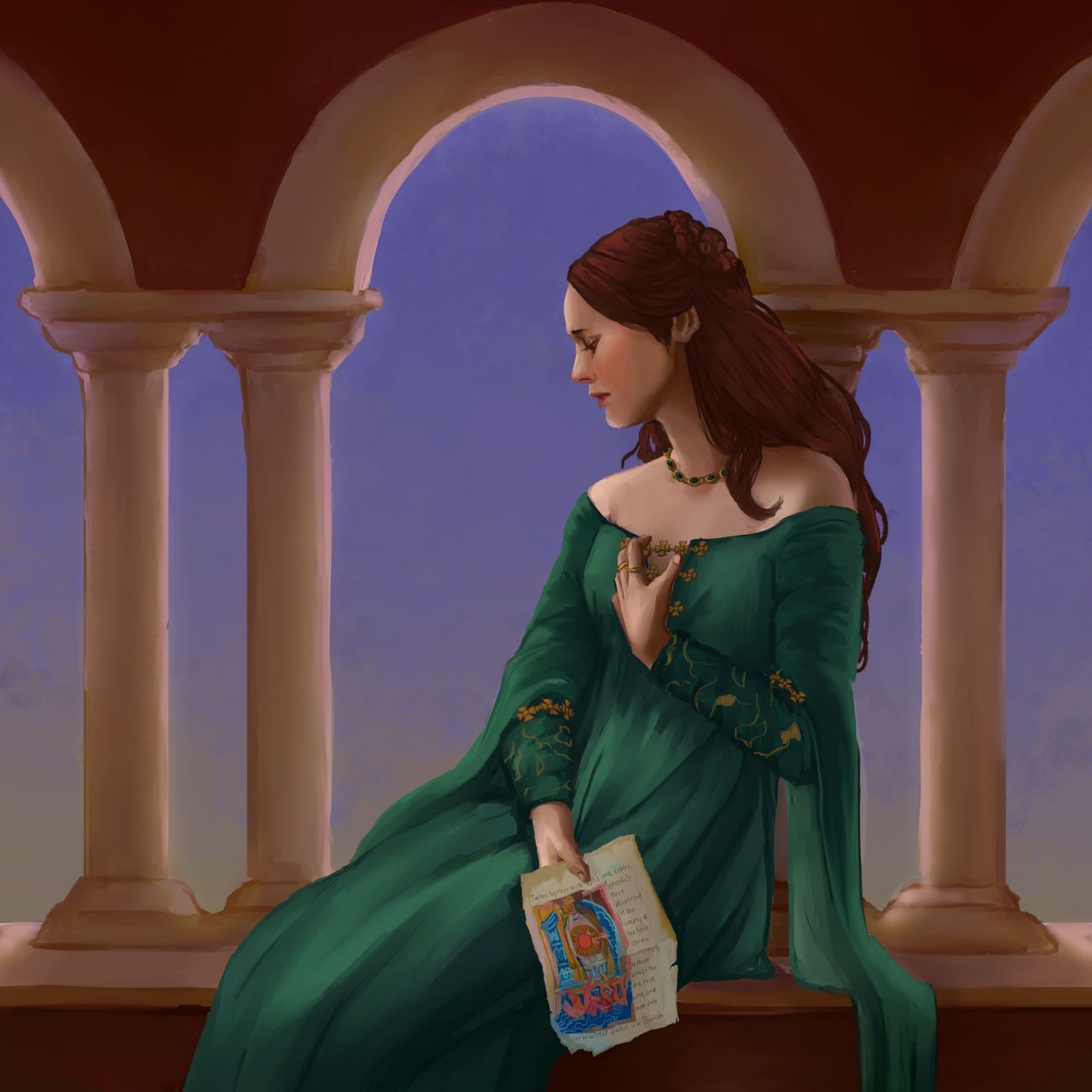 1280x1280 Alicent Hightower (Hightower Alicent) of Thrones by ShellsNRoses Anime Image Board