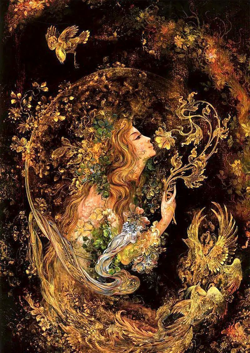 800x1129 Farshchian World Renowned And Celebrated / Photo Of Some Of The Master's Famous Works