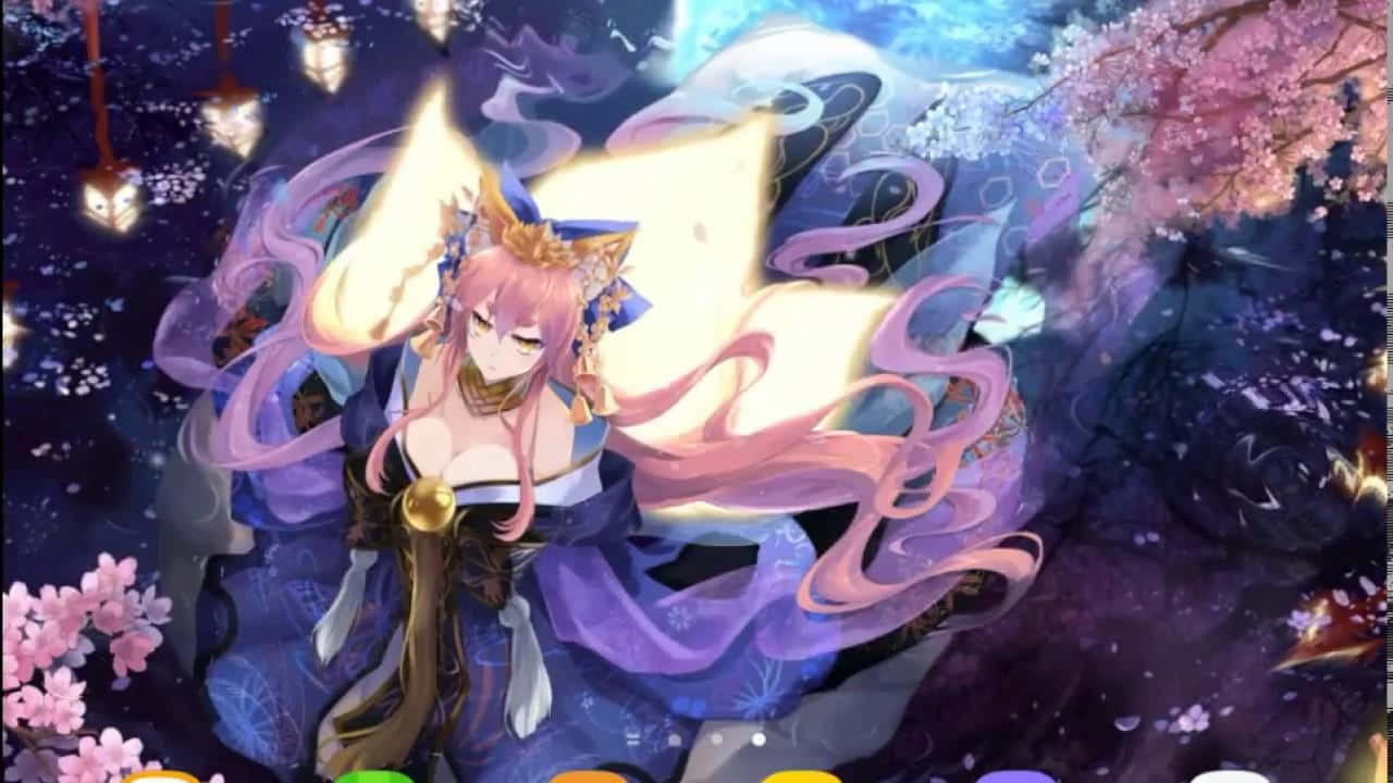 1280x720 Download Cultured And Enigmatic Tamamo No Mae Of Fate Grand Order Wallpaper