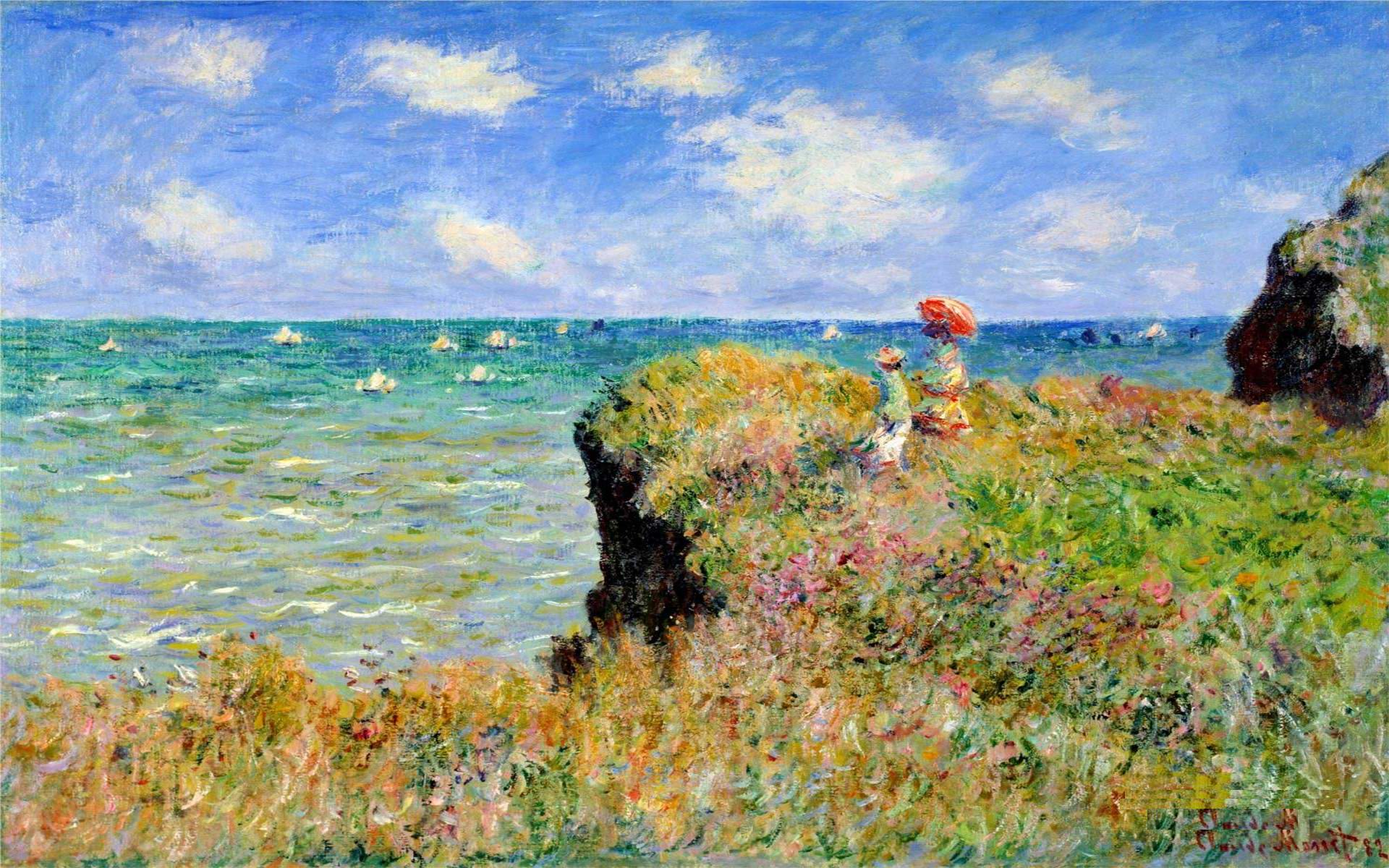 1920x1200 Monet HD Wallpaper. Art HD Wallpaper. HD wallpaper