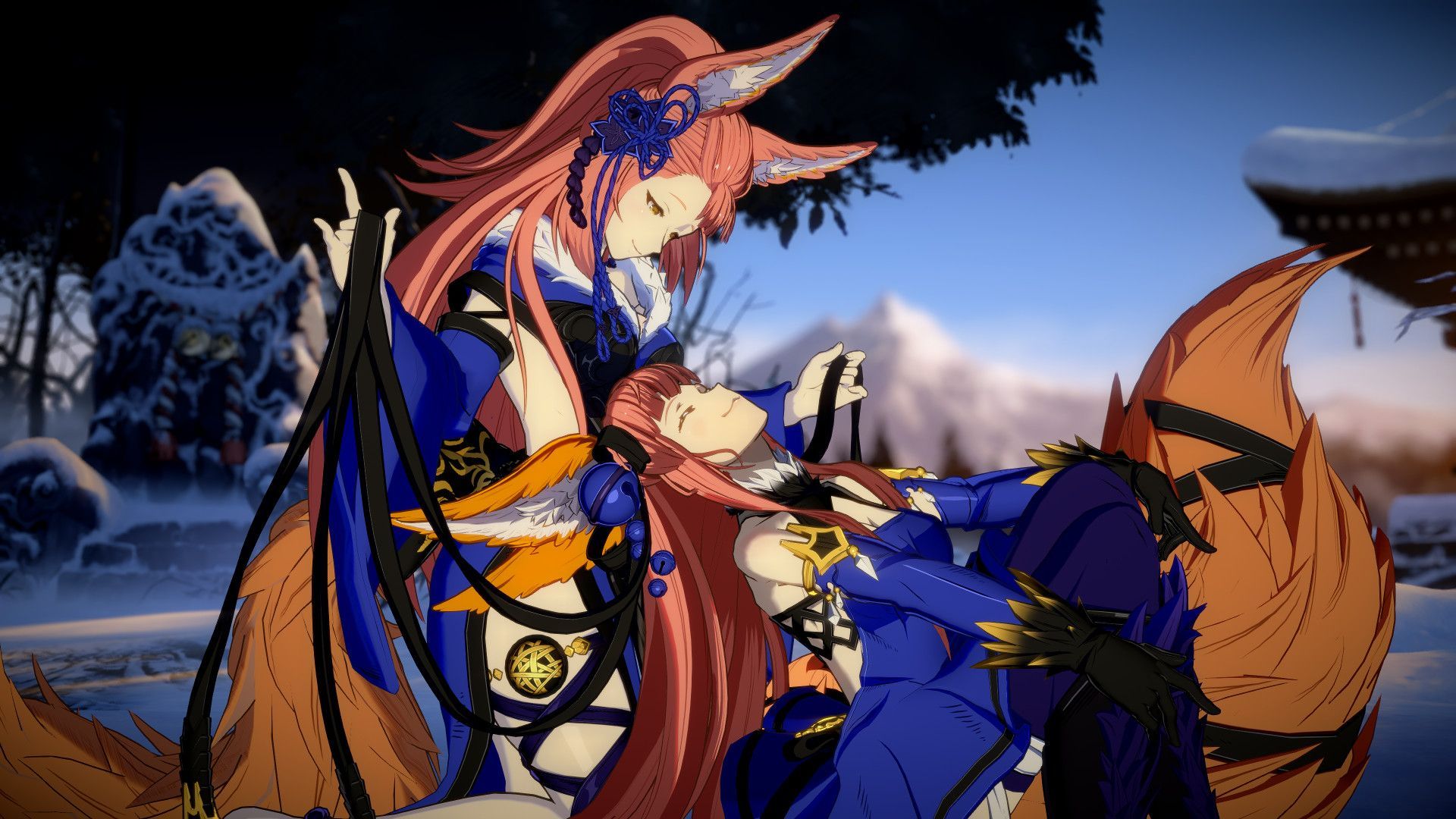 1920x1080 Tamamo No Mae Yuel (Colors 1 16) Mod For Granblue Fantasy Versus: Rising. GB Rising Mods
