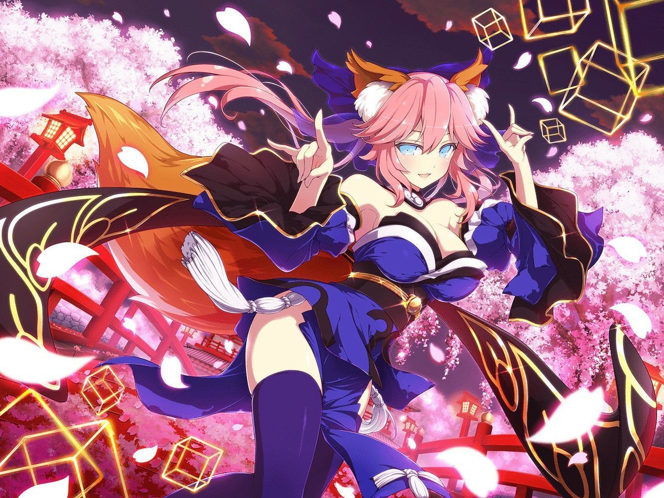 1333x1000 Tamamo no mae Fate