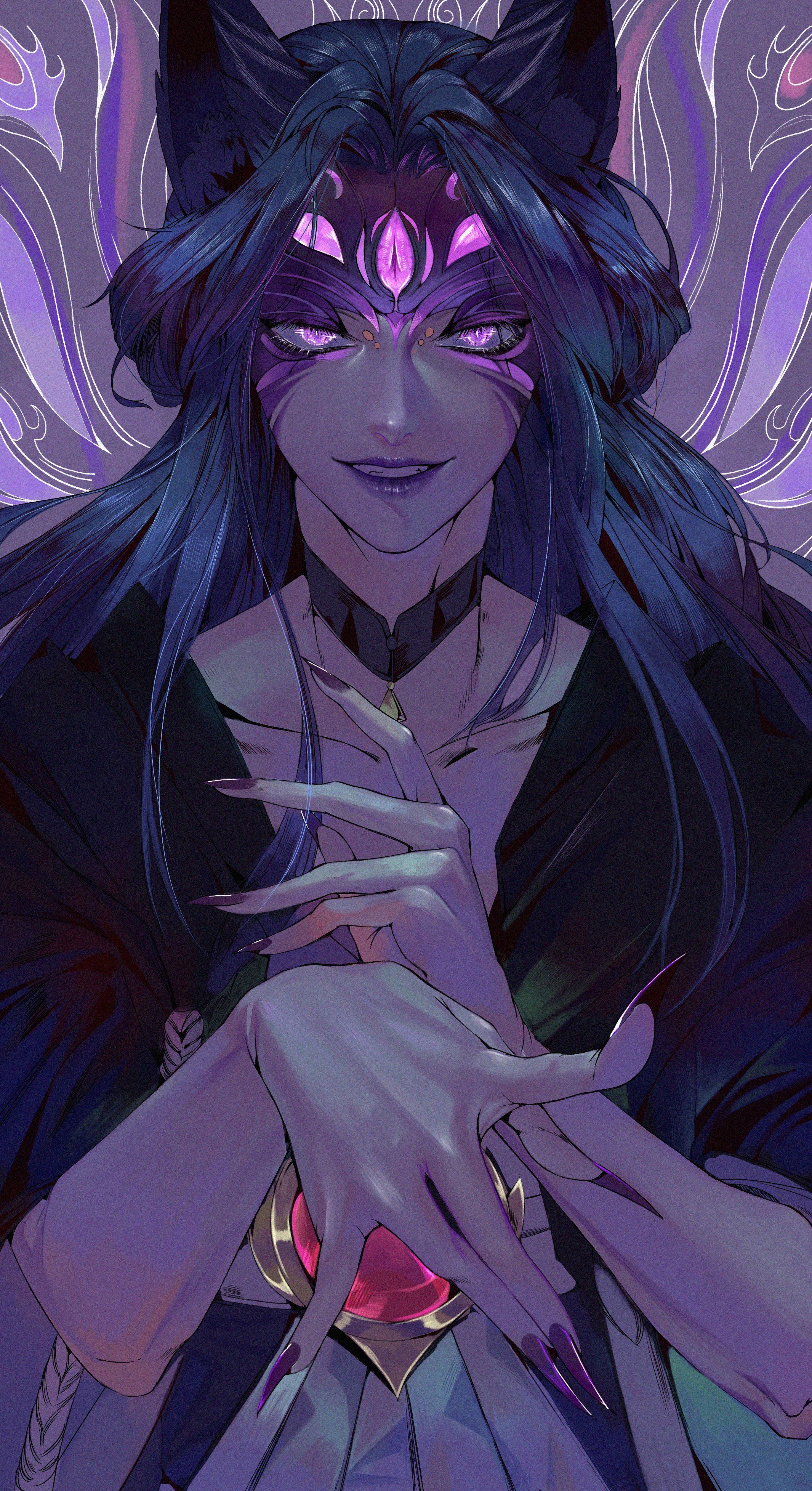 2131x3912 Tamamo no Mae (Onmyouji) Image Anime Image Board