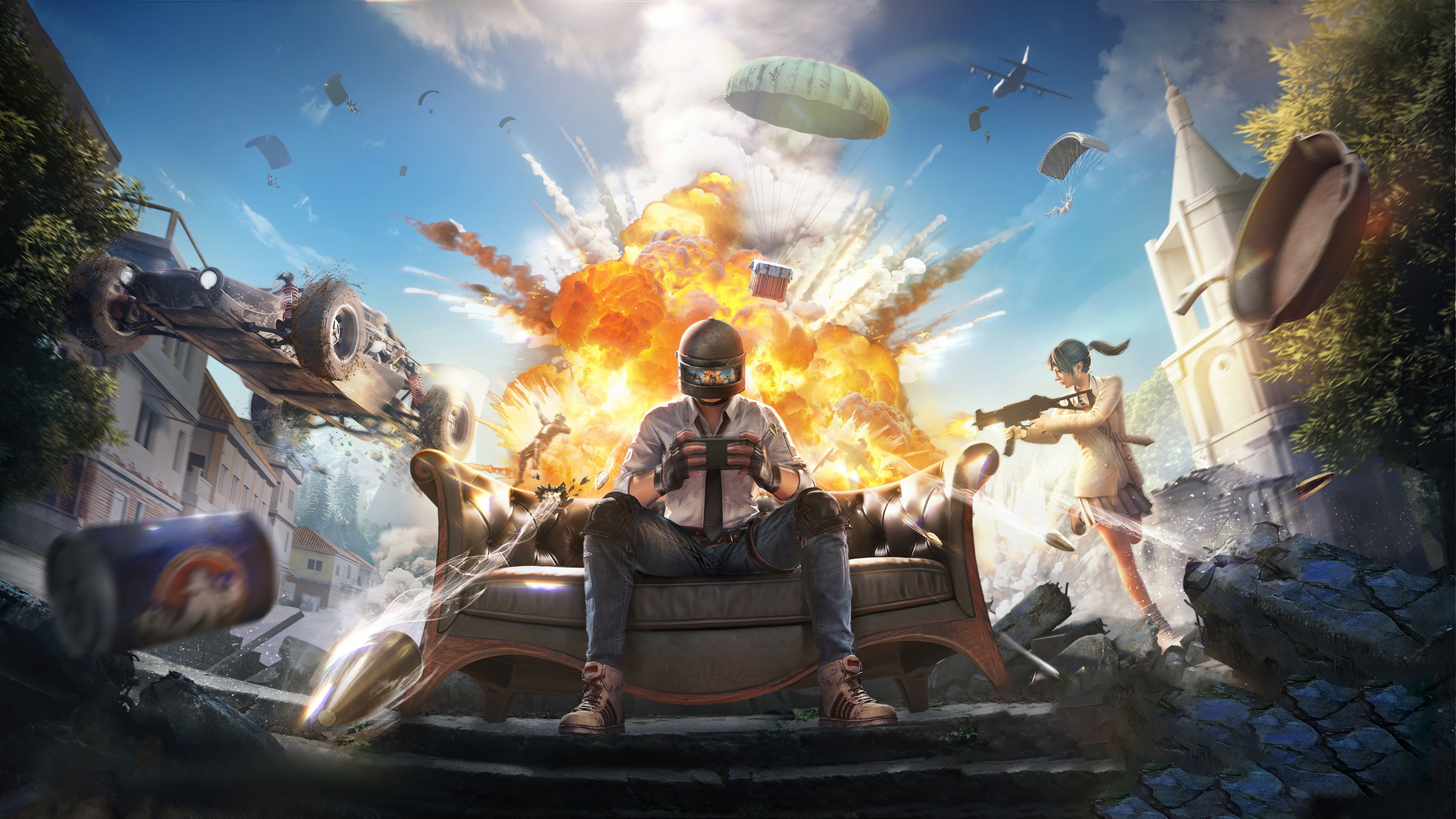3840x2160 PUBG MOBILE Wallpaper 4K, Gaming, Video Game