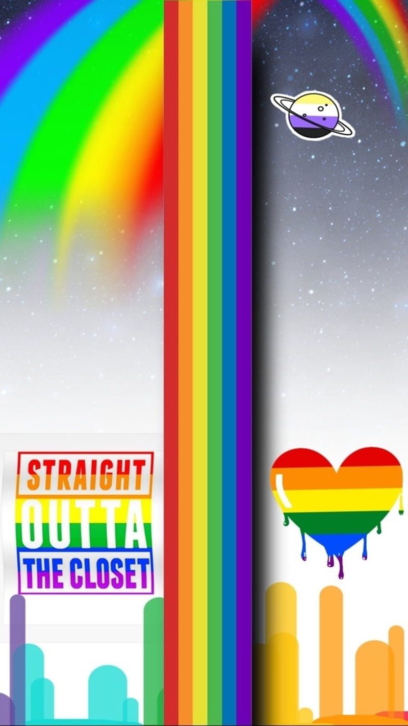 800x1422 Be proud, gay, pride, super, HD phone wallpaper