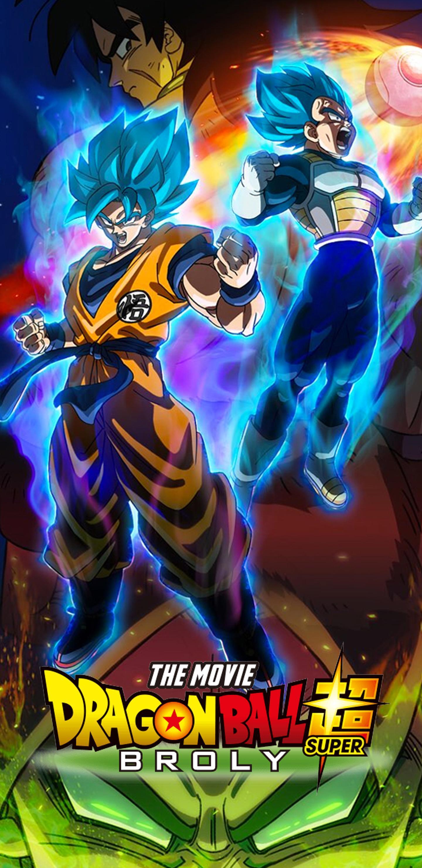 1440x2960 Dragon Ball Broly Phone Wallpaper