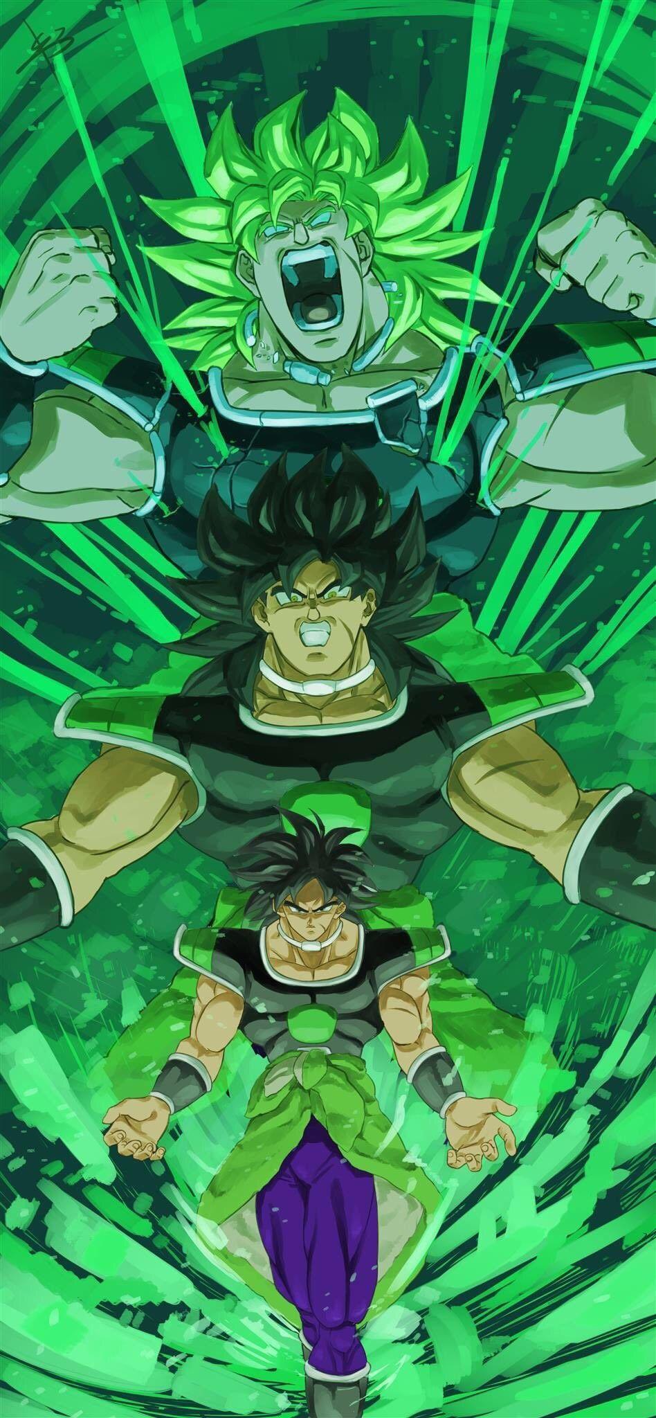 948x2048 Broly.. Dragon Ball Super #dragonball #dbz #broly #saiyan #anime