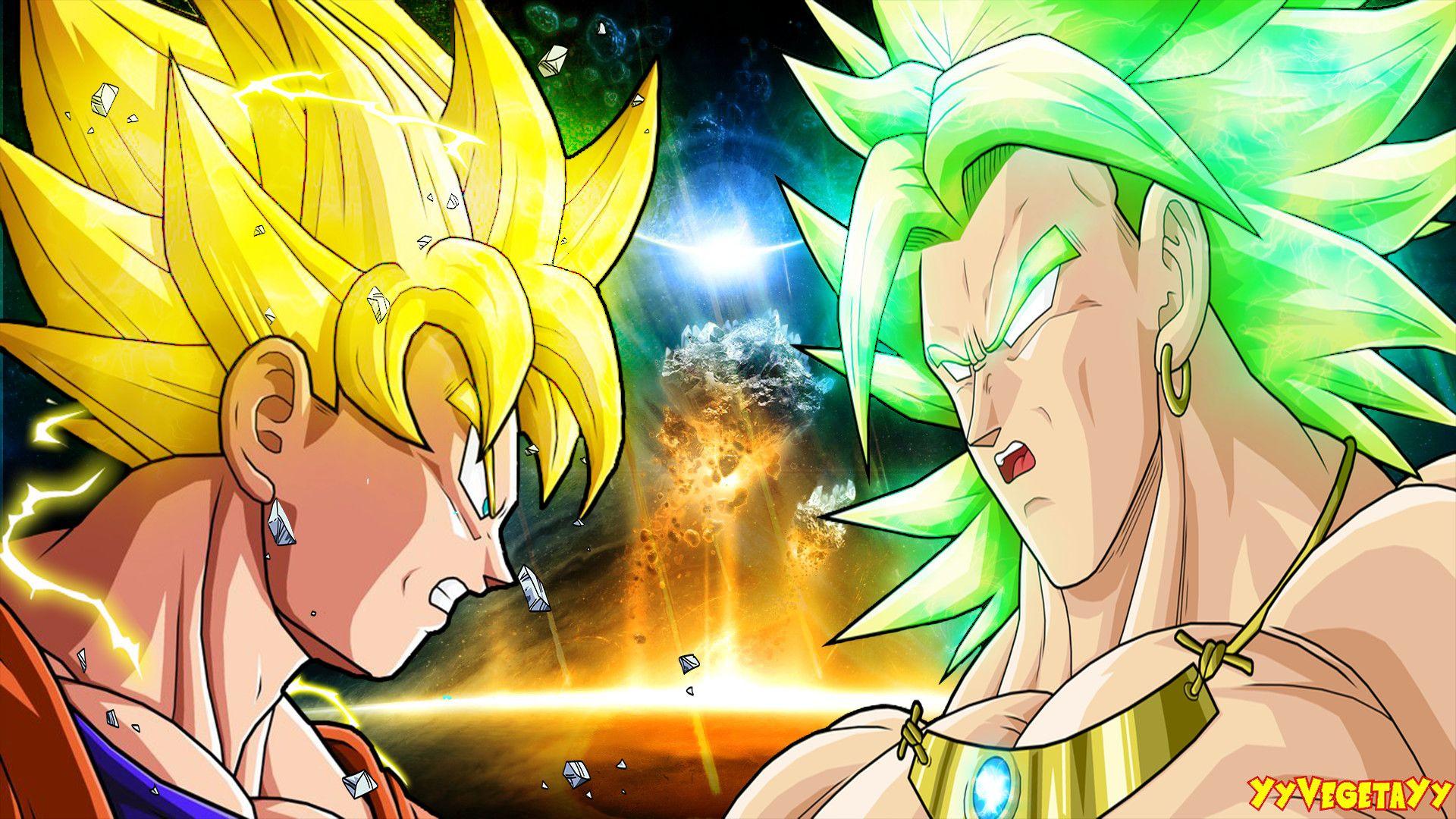  Goku  vs  Broly  Wallpapers  Top Free Goku  vs  Broly  