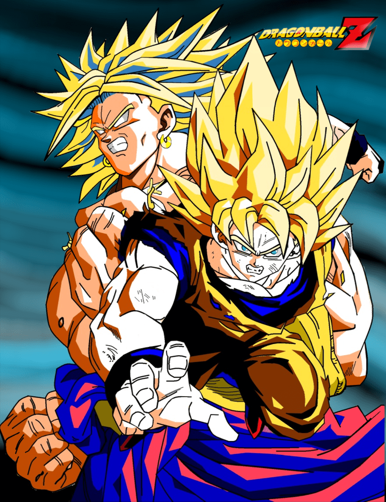 784x1020 Free download goku vs broly by a vstudiofan [784x1020]